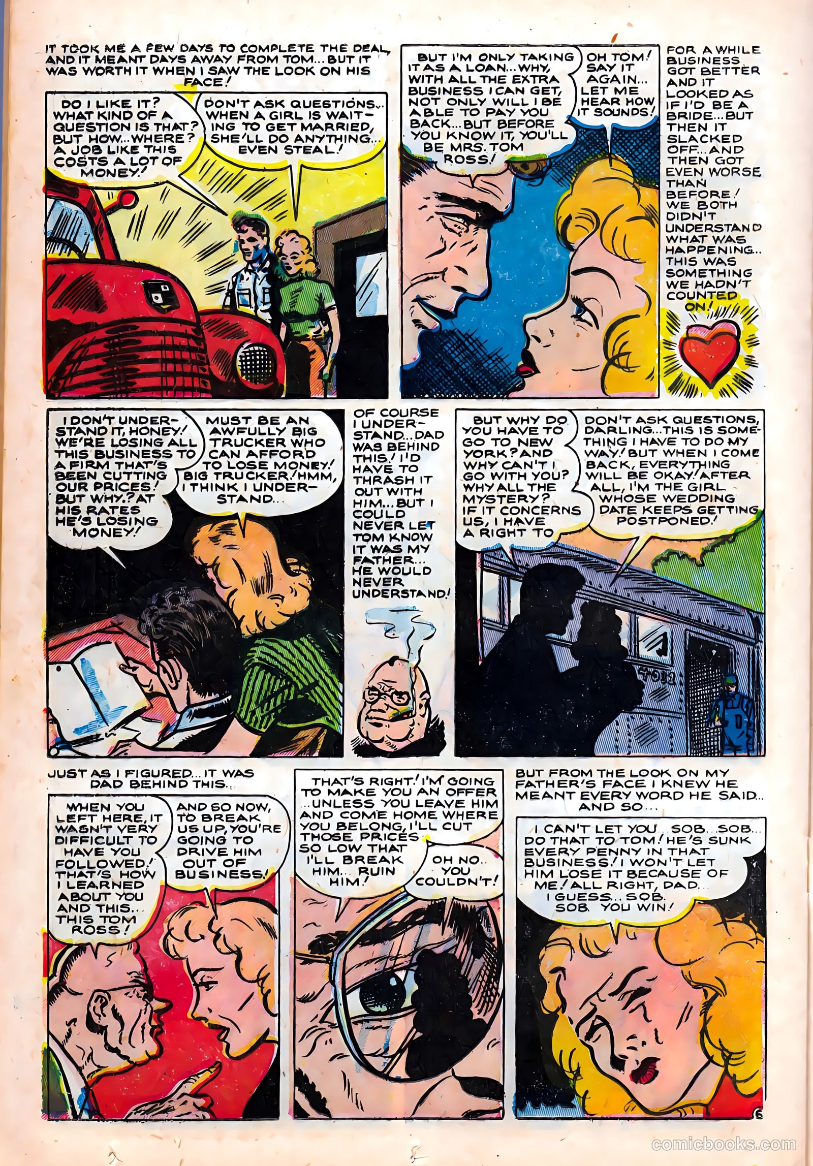 Ideal Romance #3 (1954) — page 22 of 36