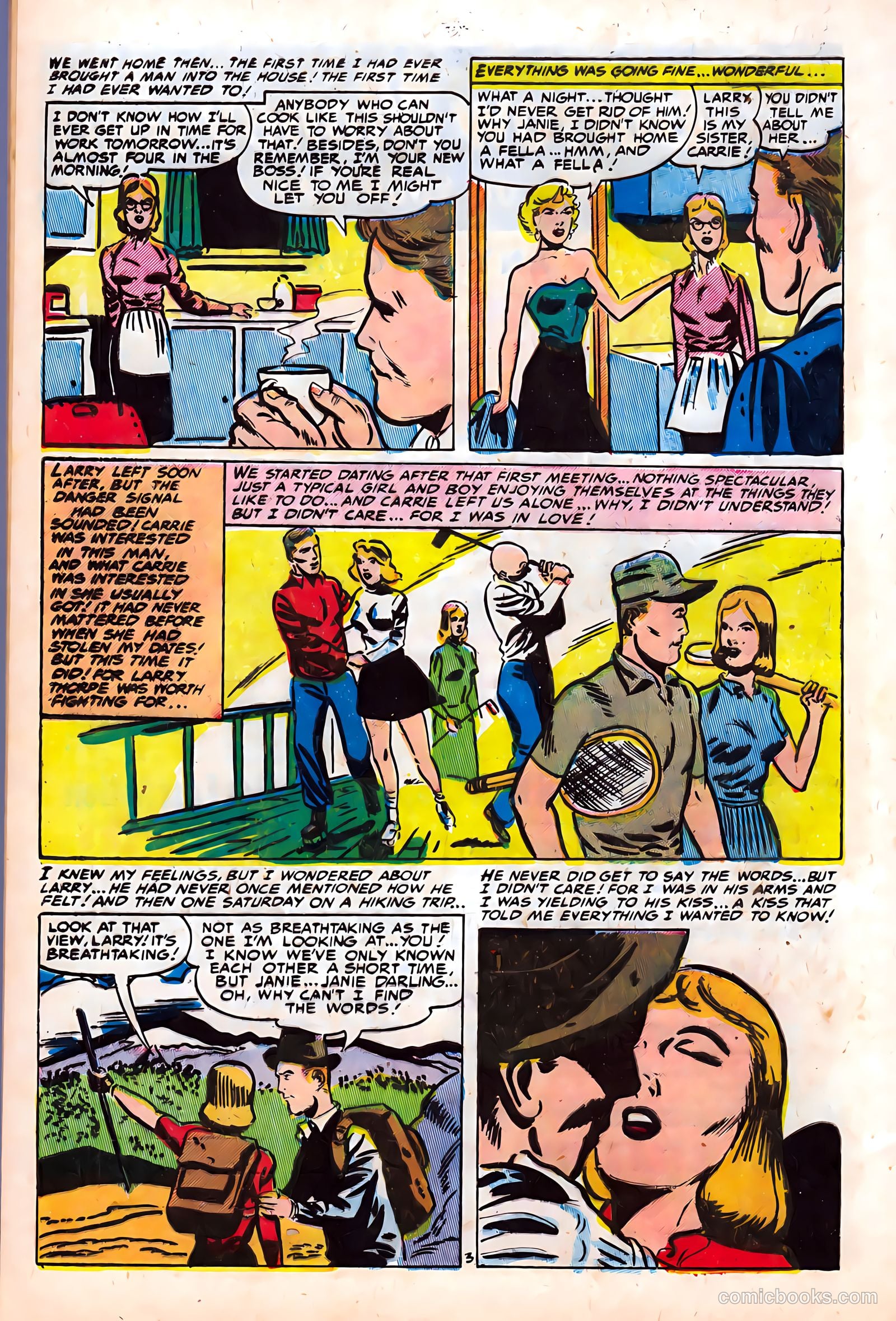 Ideal Romance #3 (1954) — page 30 of 36