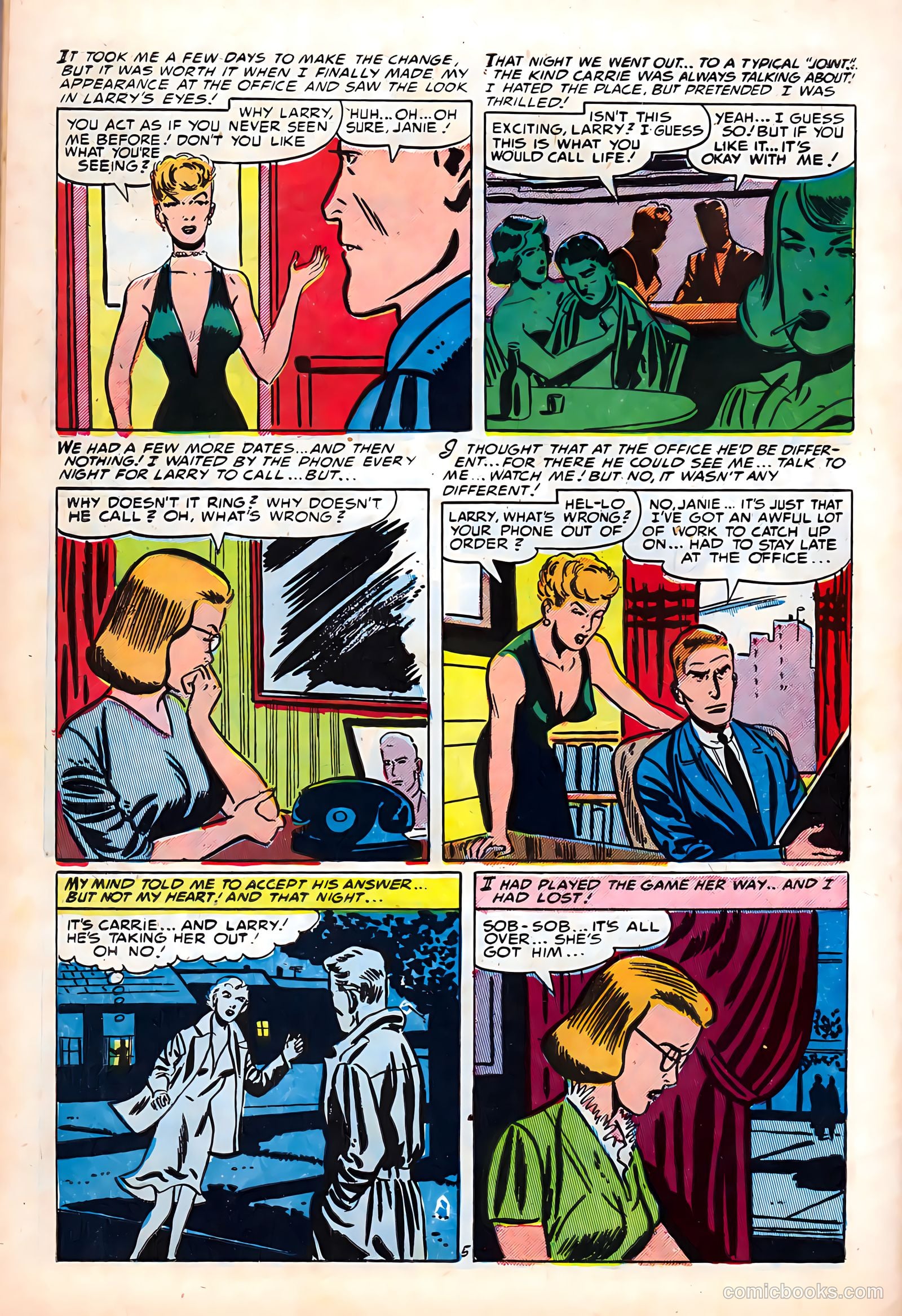Ideal Romance #3 (1954) — page 32 of 36