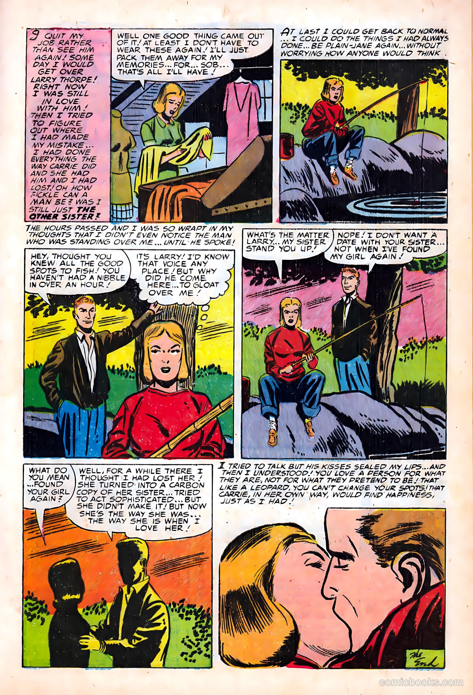 Ideal Romance #3 (1954) — page 33 of 36