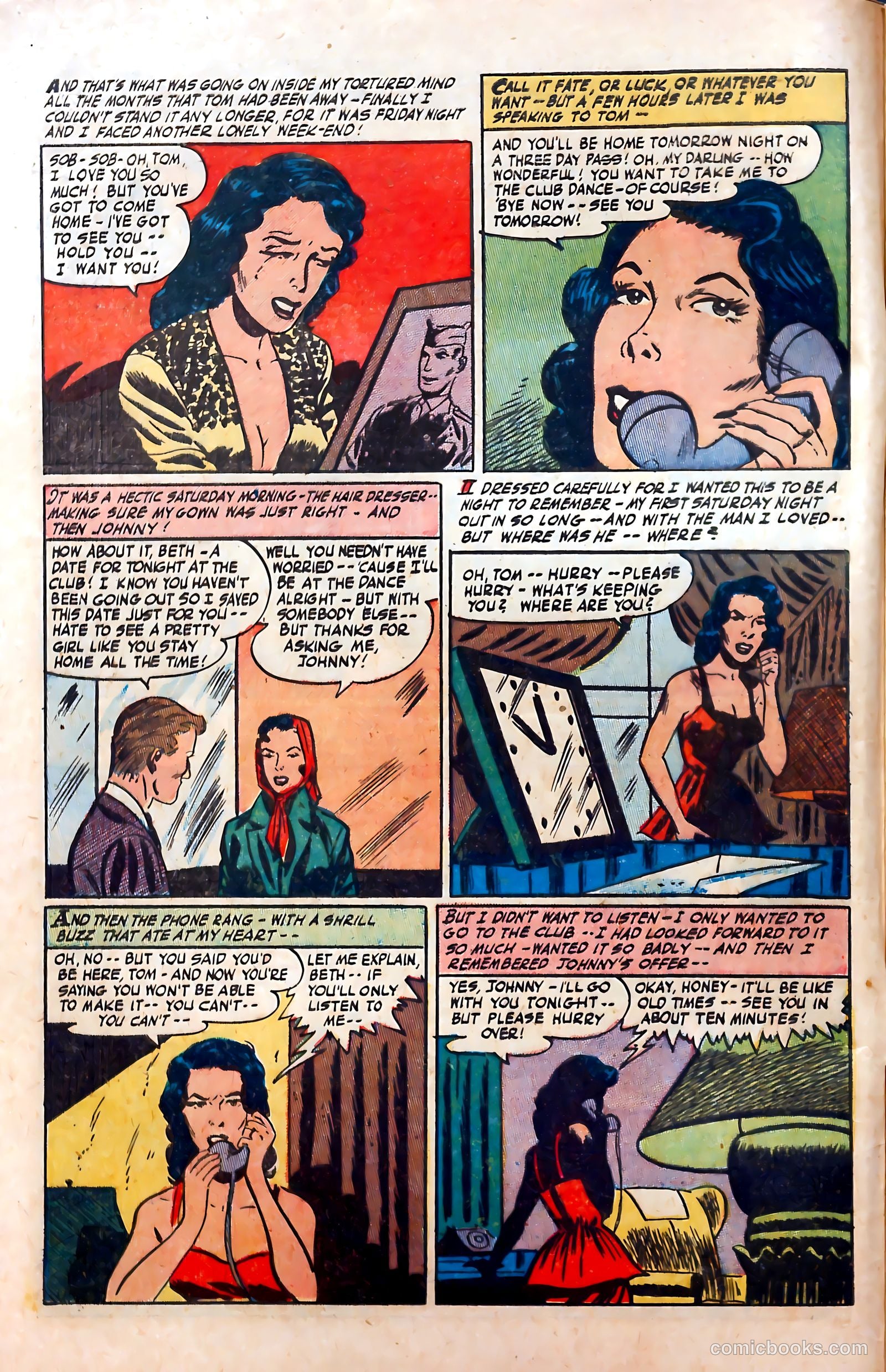 Ideal Romance #4 (1954) — page 6 of 36