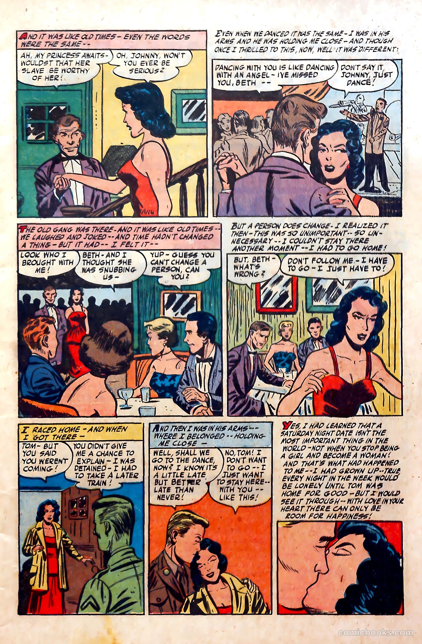 Ideal Romance #4 (1954) — page 7 of 36