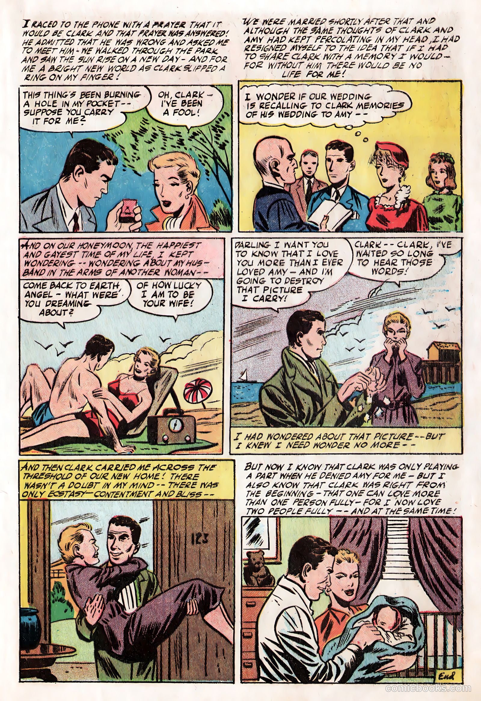 Ideal Romance #5 (1954) — page 9 of 37