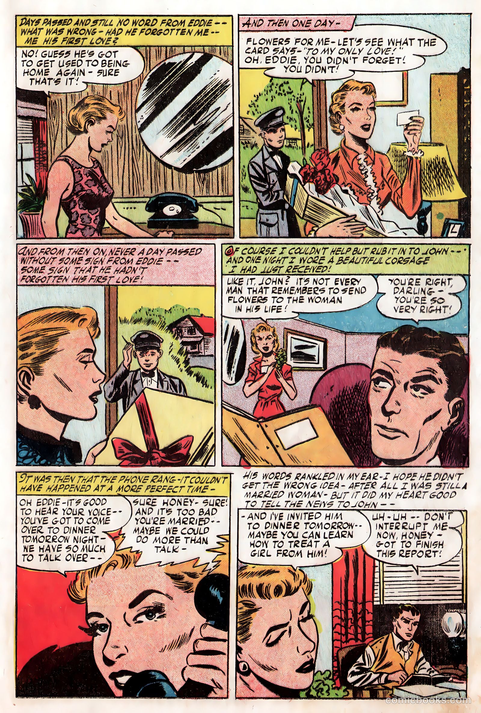 Ideal Romance #5 (1954) — page 15 of 37