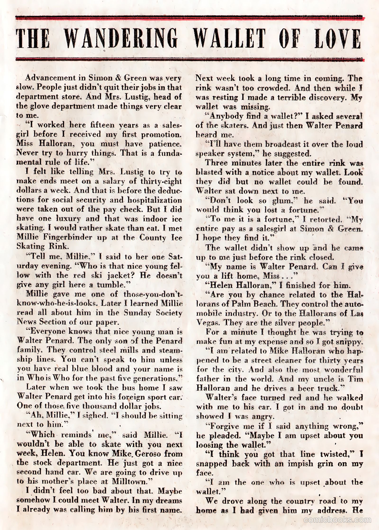 Ideal Romance #5 (1954) — page 17 of 37