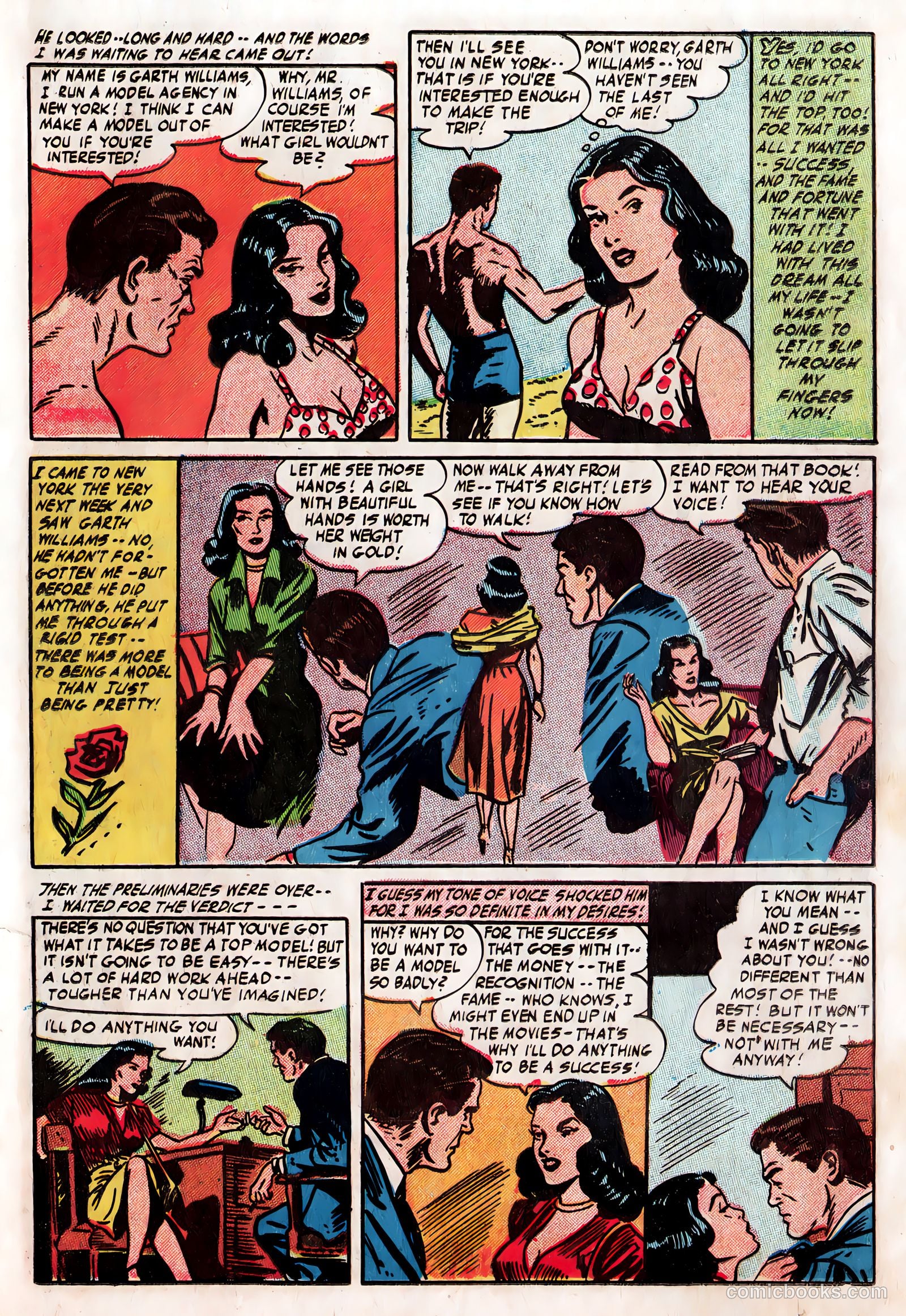 Ideal Romance #5 (1954) — page 21 of 37