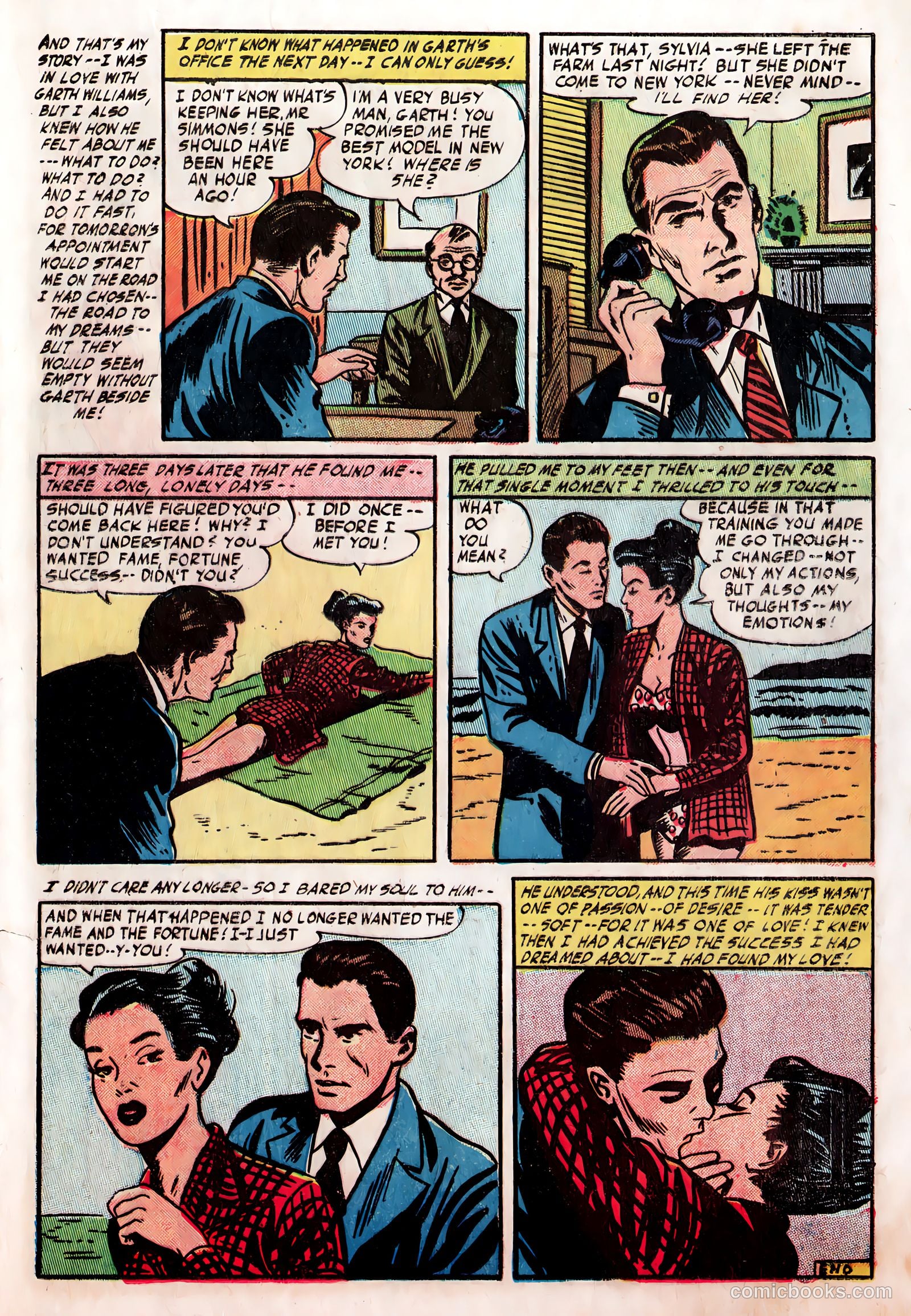 Ideal Romance #5 (1954) — page 25 of 37