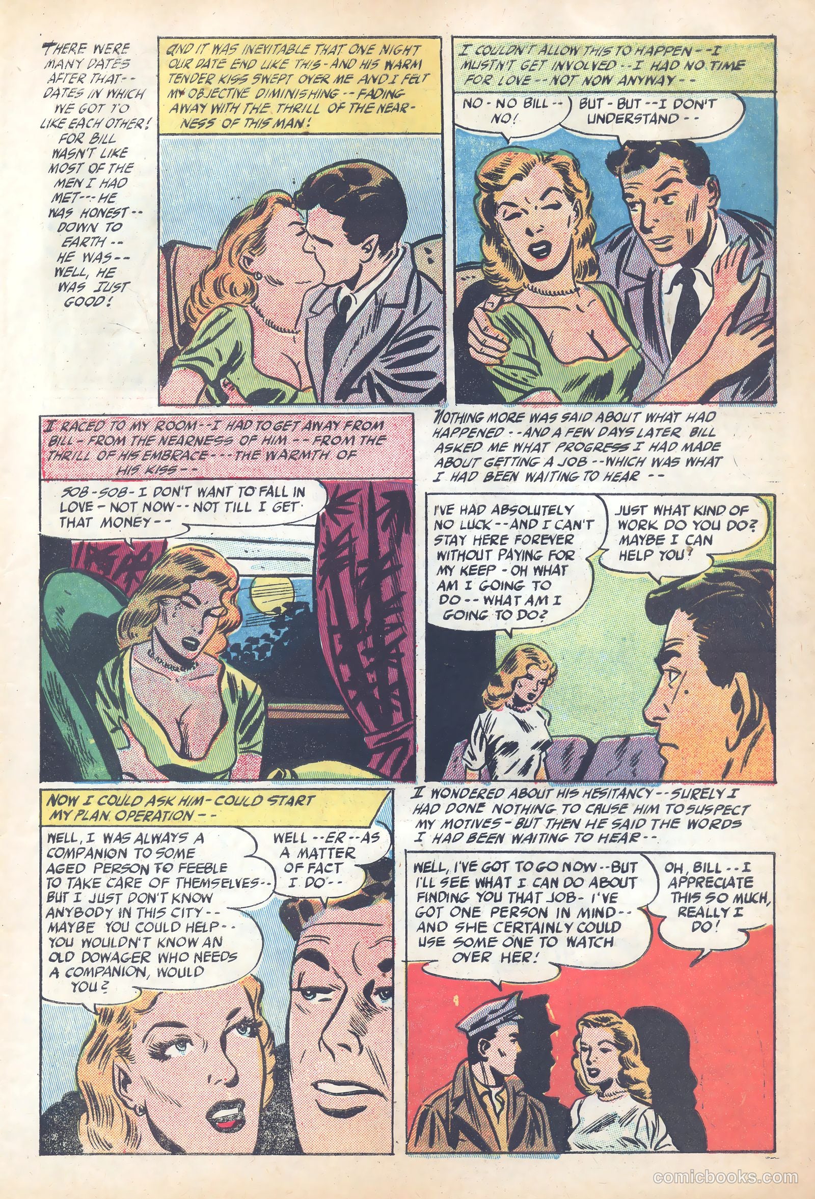 Ideal Romance #6 (1954) — page 5 of 36