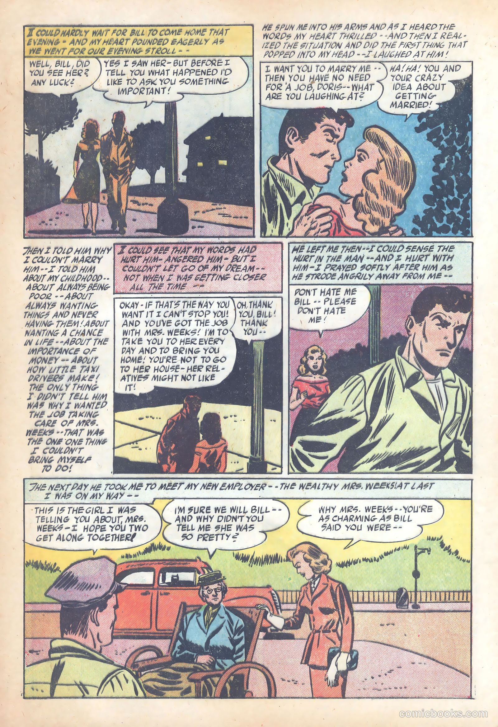 Ideal Romance #6 (1954) — page 6 of 36