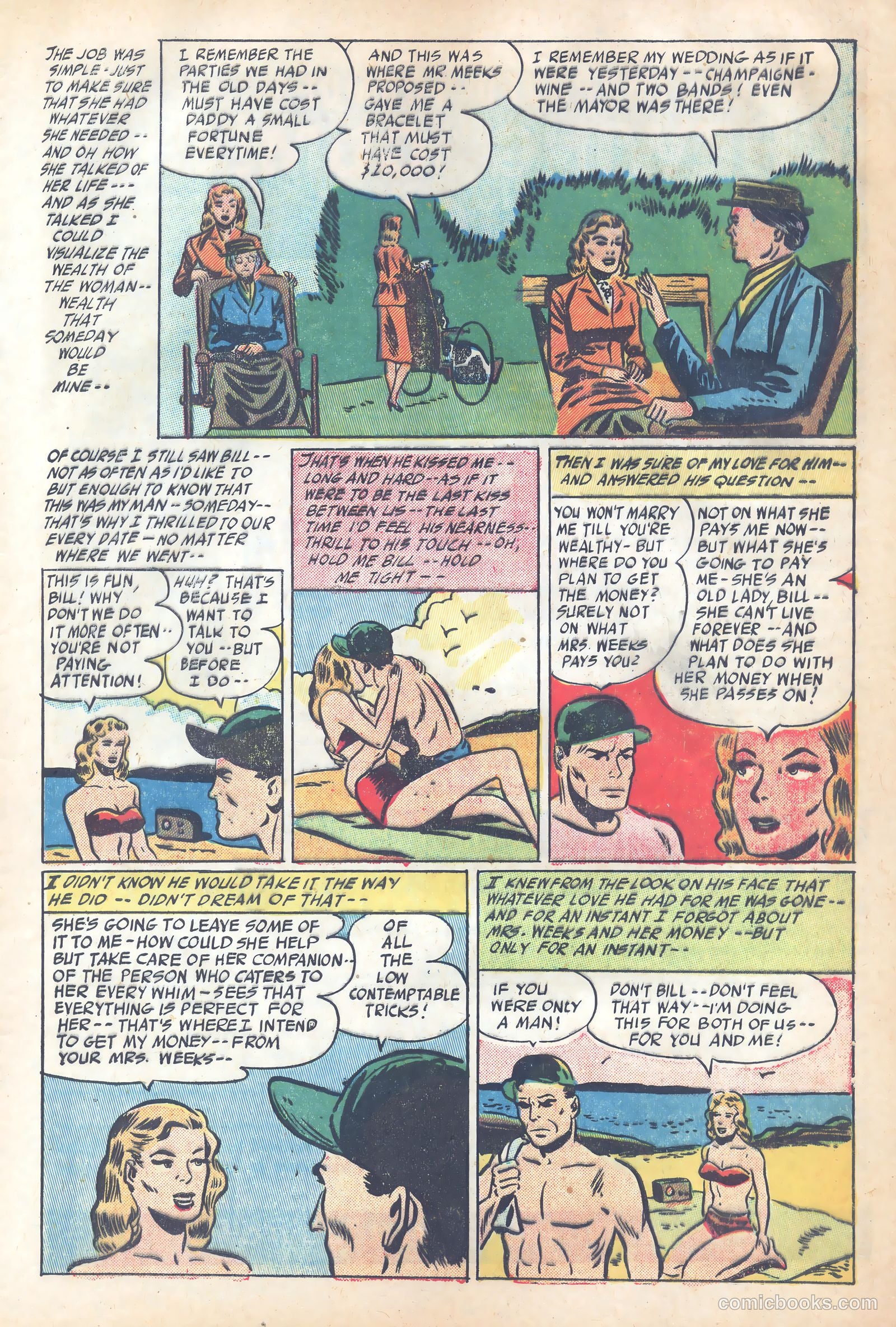 Ideal Romance #6 (1954) — page 7 of 36