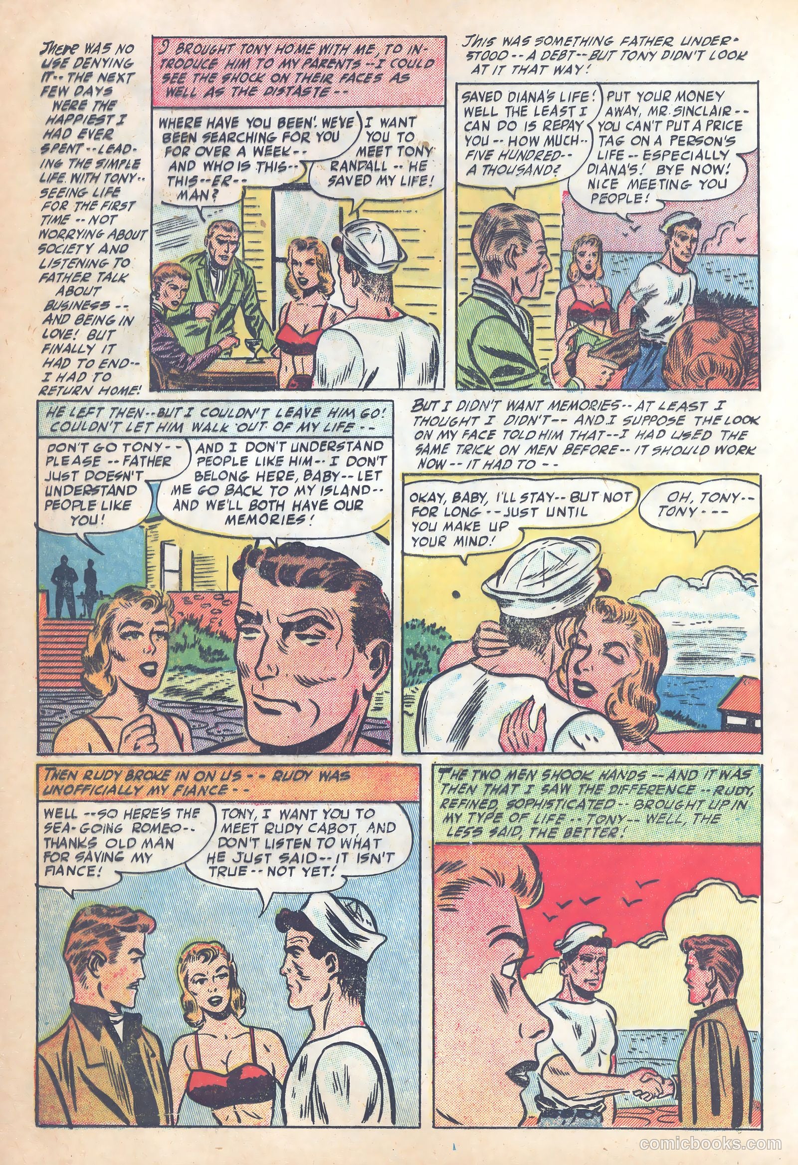 Ideal Romance #6 (1954) — page 14 of 36