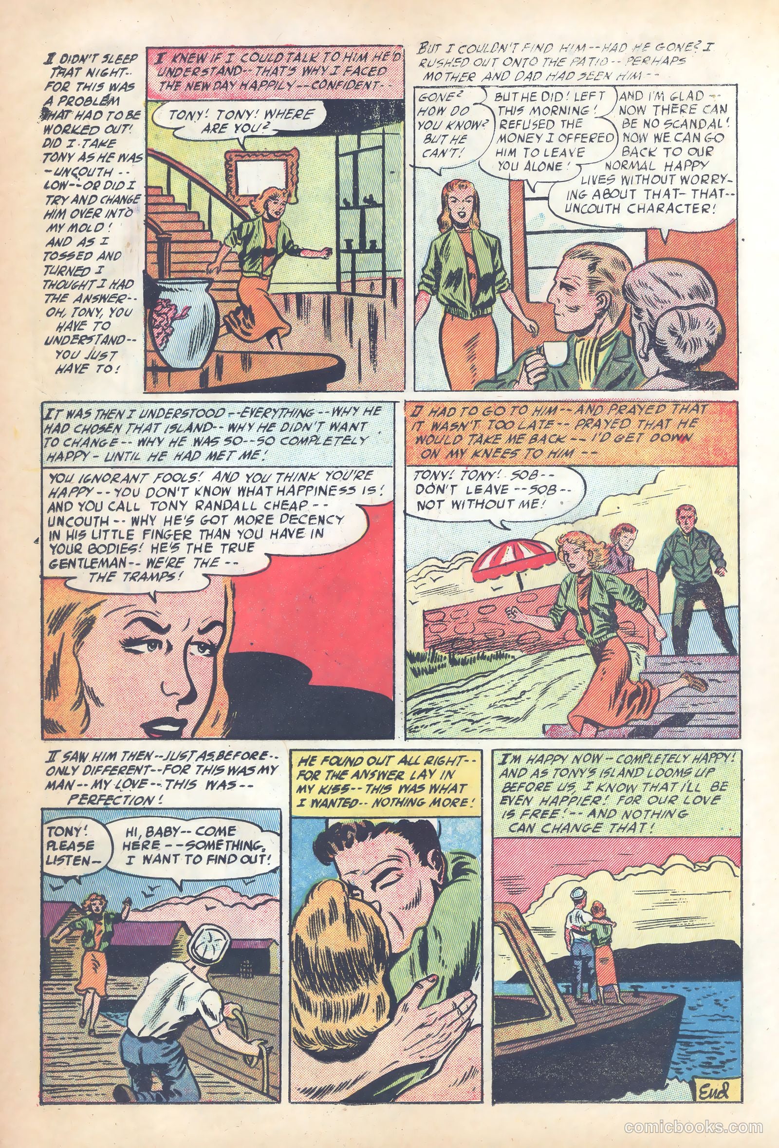 Ideal Romance #6 (1954) — page 16 of 36
