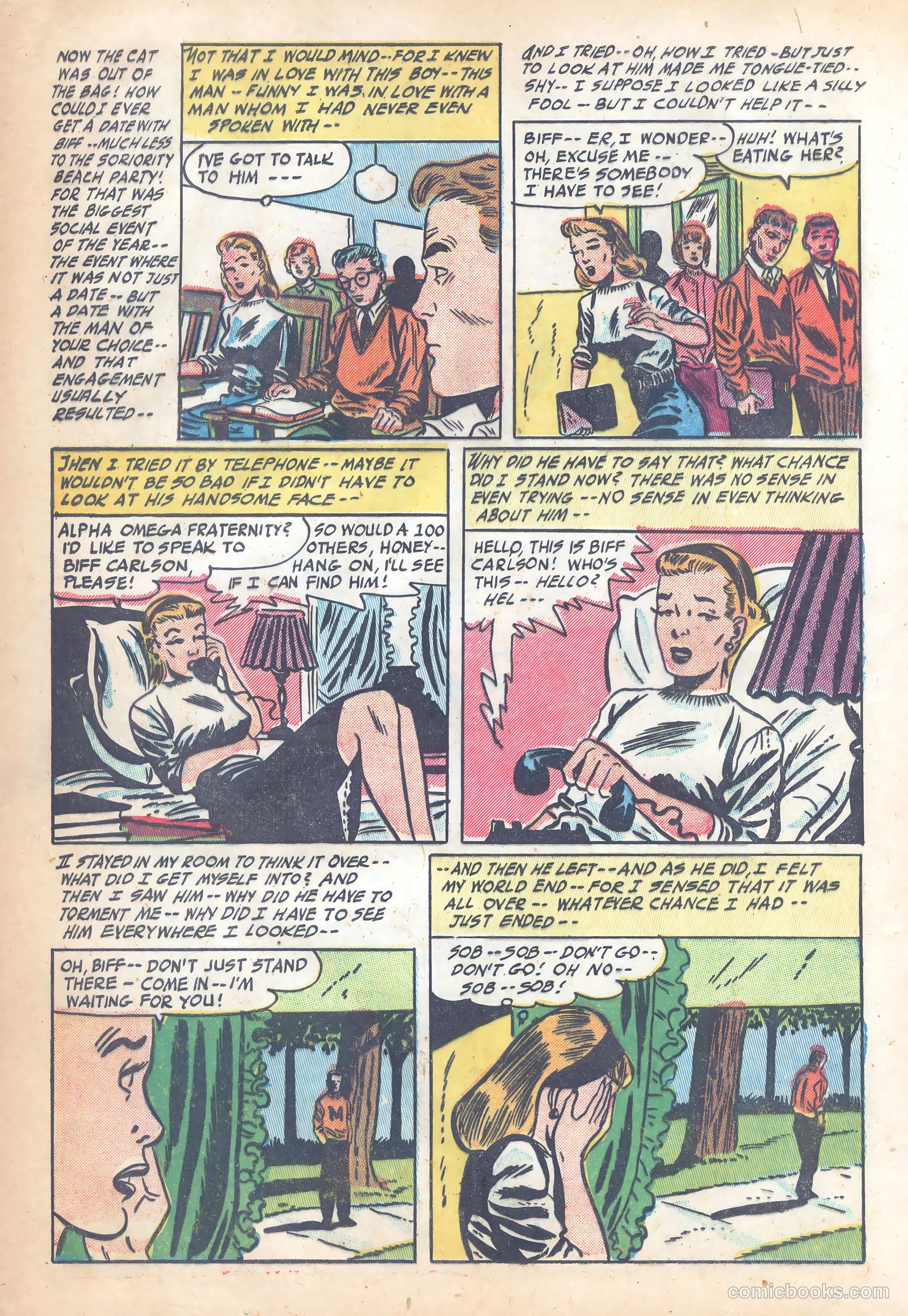 Ideal Romance #6 (1954) — page 20 of 36