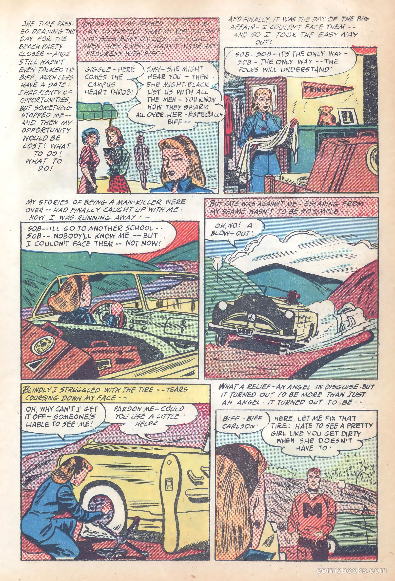Ideal Romance #6 (1954) — page 21 of 36