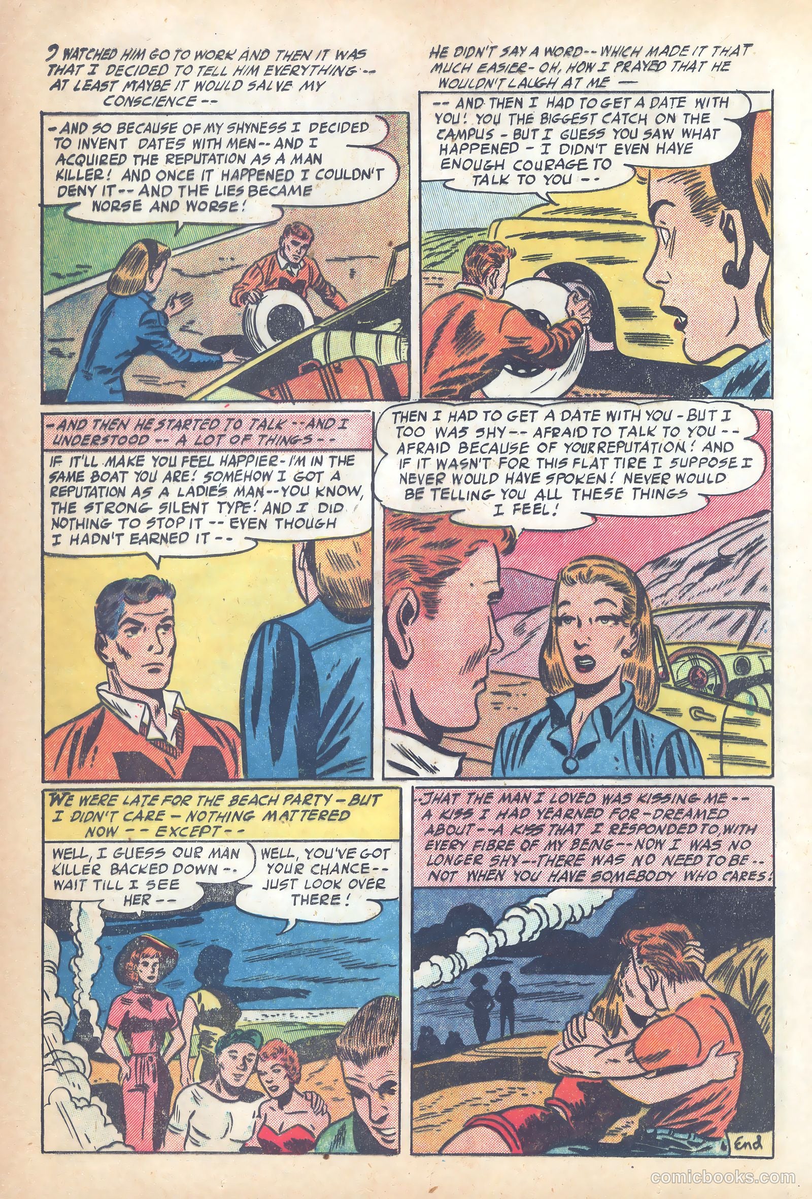 Ideal Romance #6 (1954) — page 22 of 36