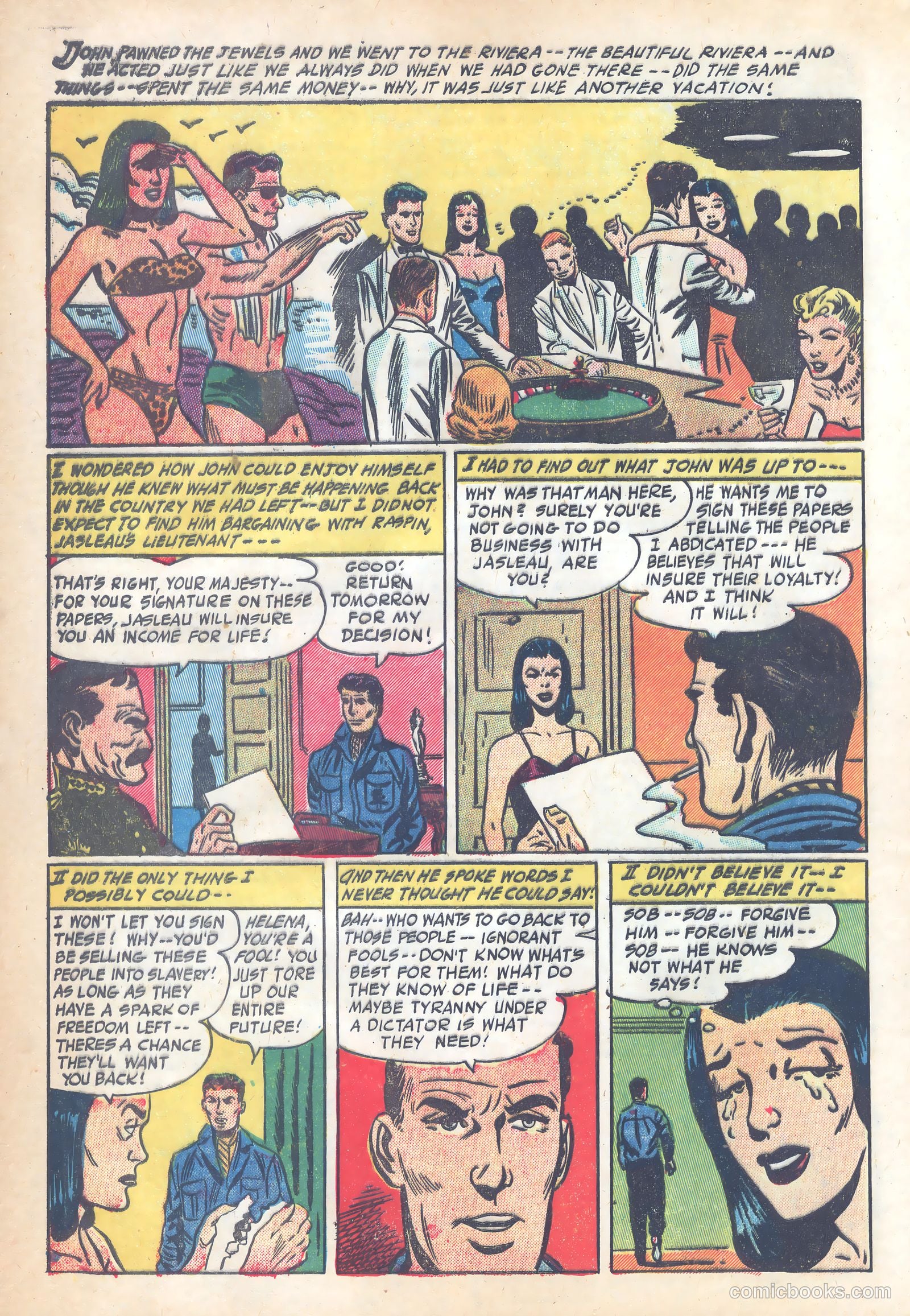Ideal Romance #6 (1954) — page 30 of 36
