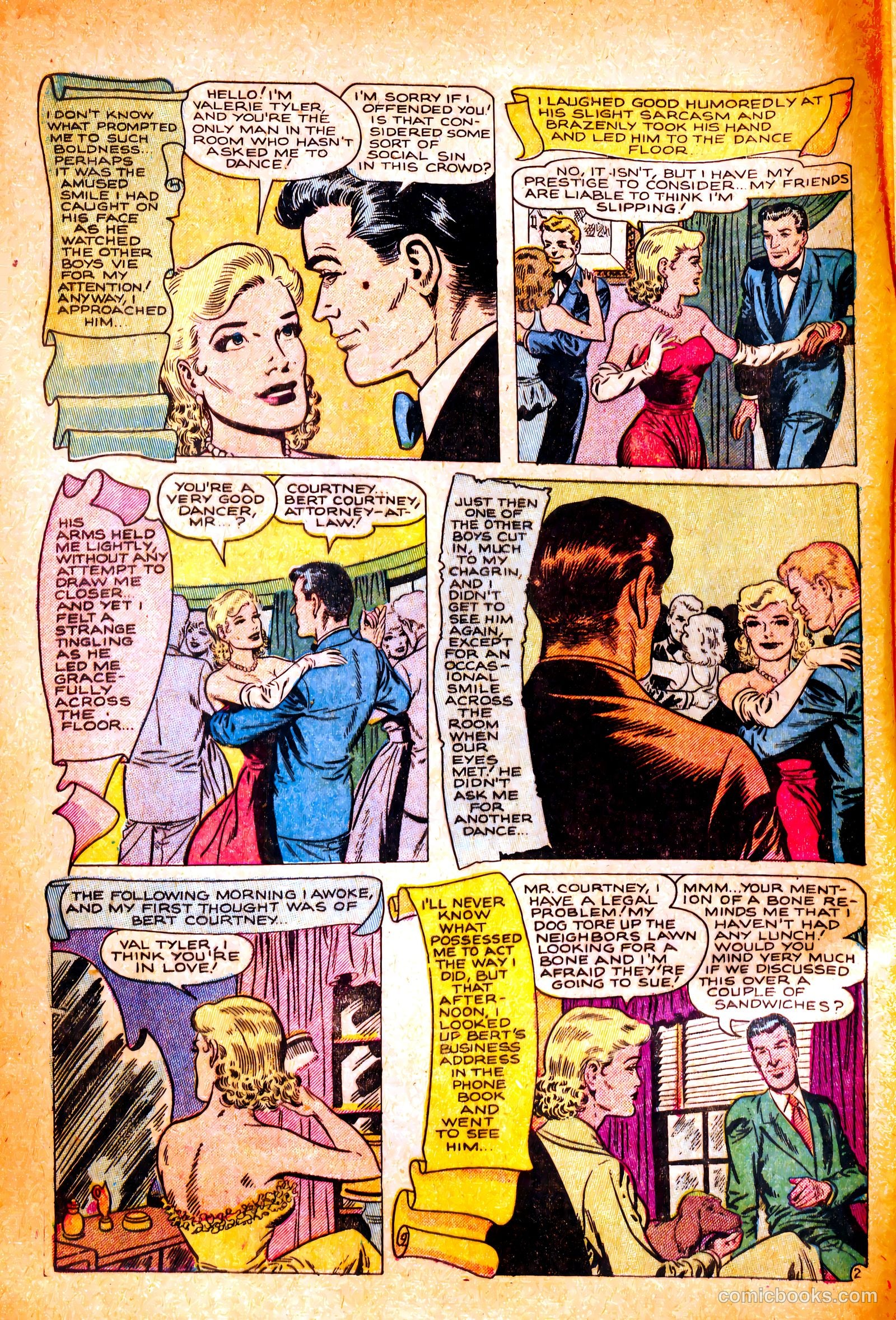 Ideal Romance #7 (1954) — page 4 of 36