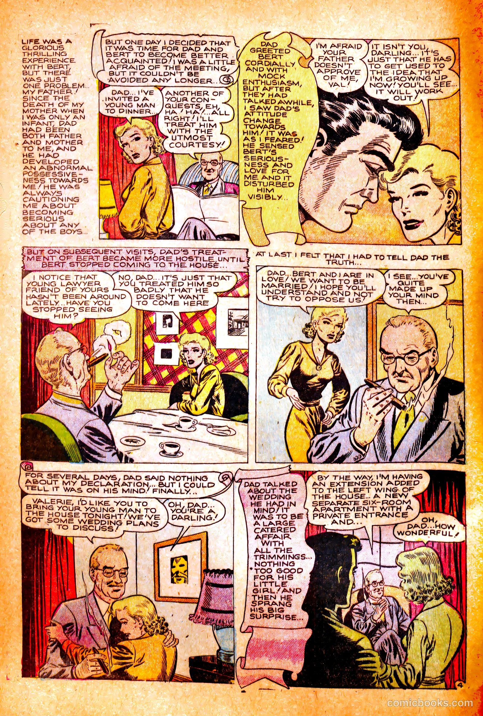 Ideal Romance #7 (1954) — page 6 of 36
