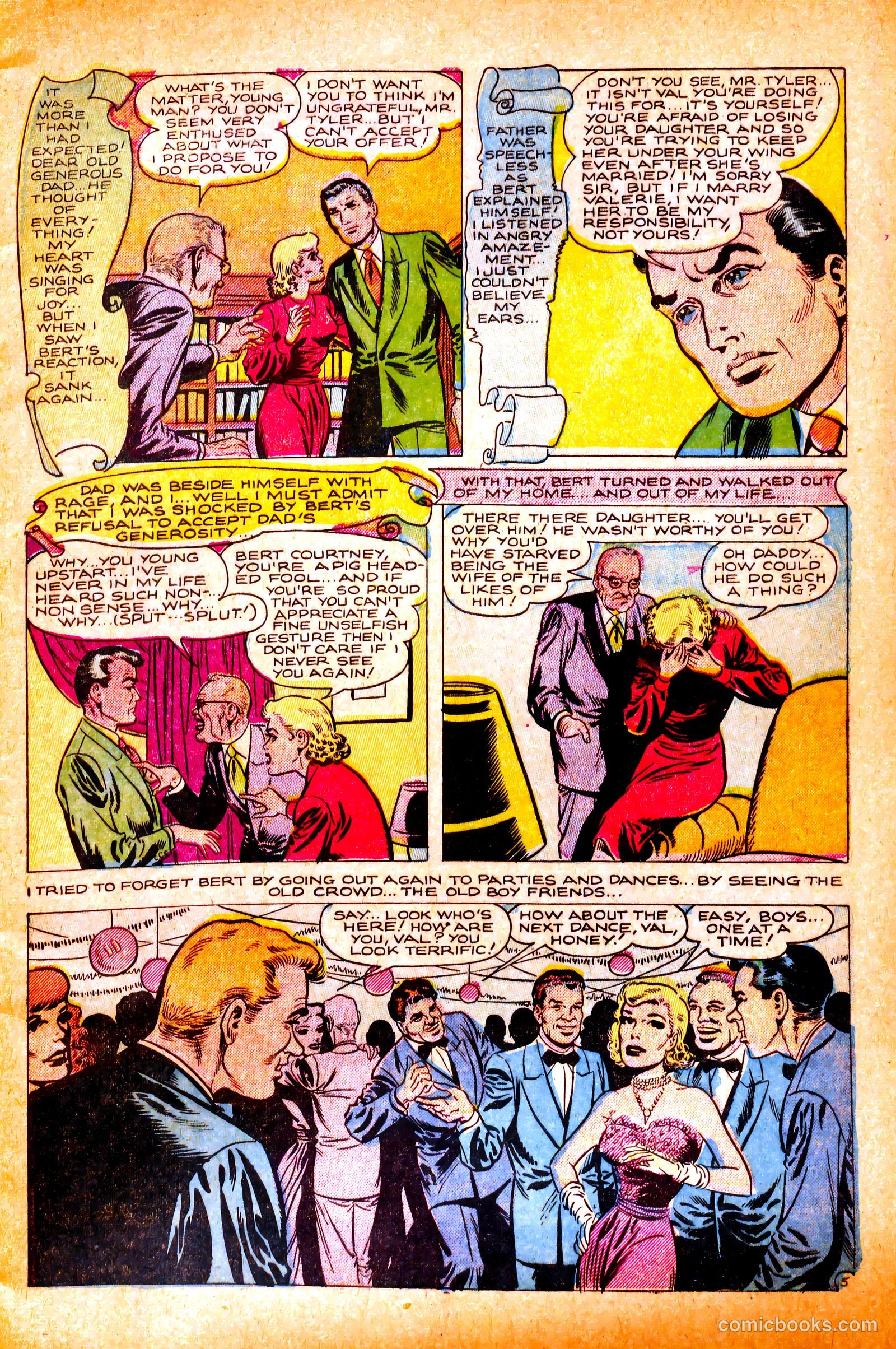 Ideal Romance #7 (1954) — page 7 of 36