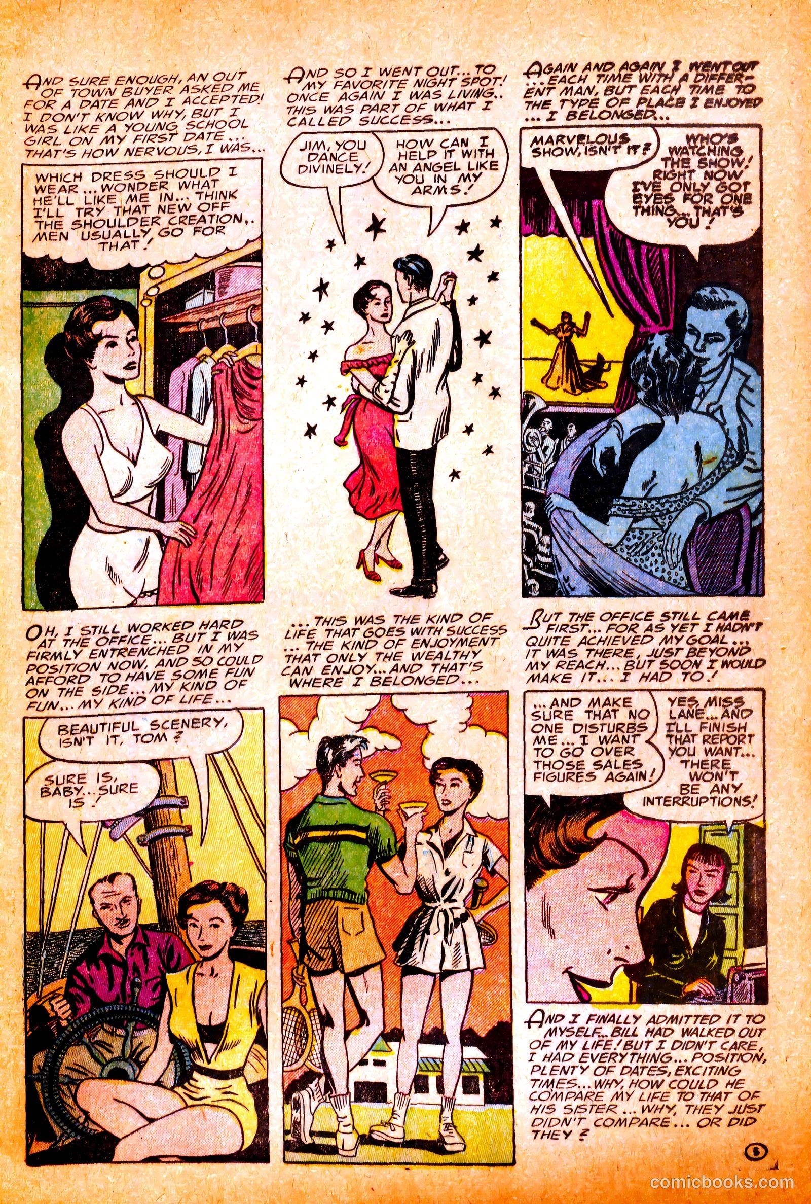Ideal Romance #7 (1954) — page 15 of 36