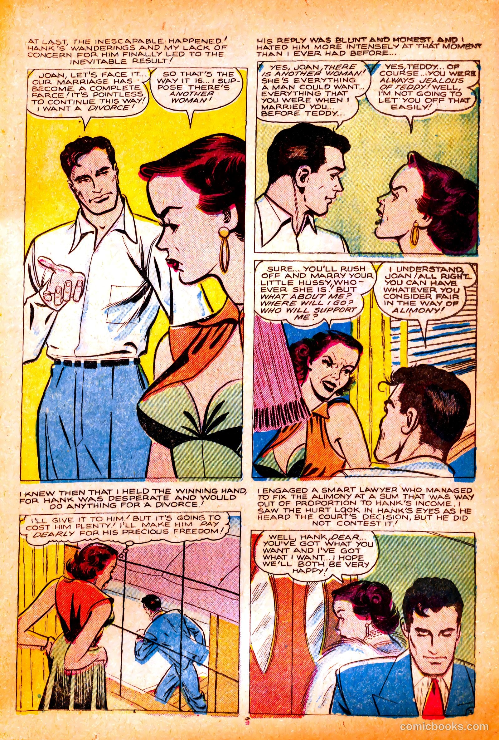 Ideal Romance #7 (1954) — page 19 of 36