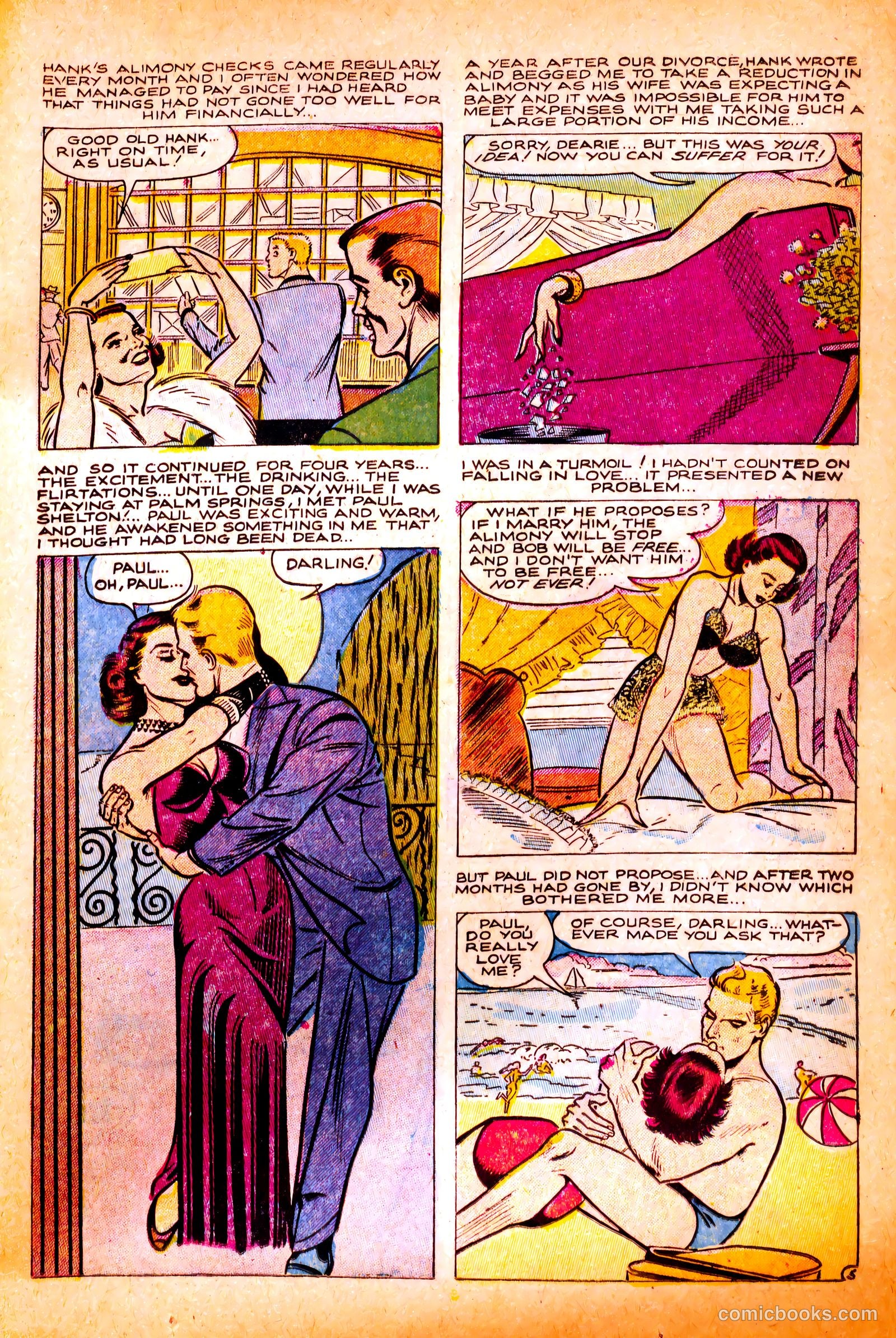 Ideal Romance #7 (1954) — page 21 of 36
