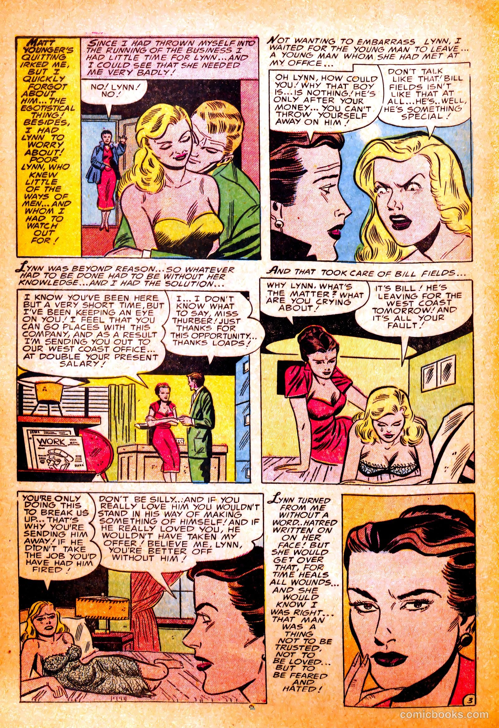Ideal Romance #7 (1954) — page 30 of 36