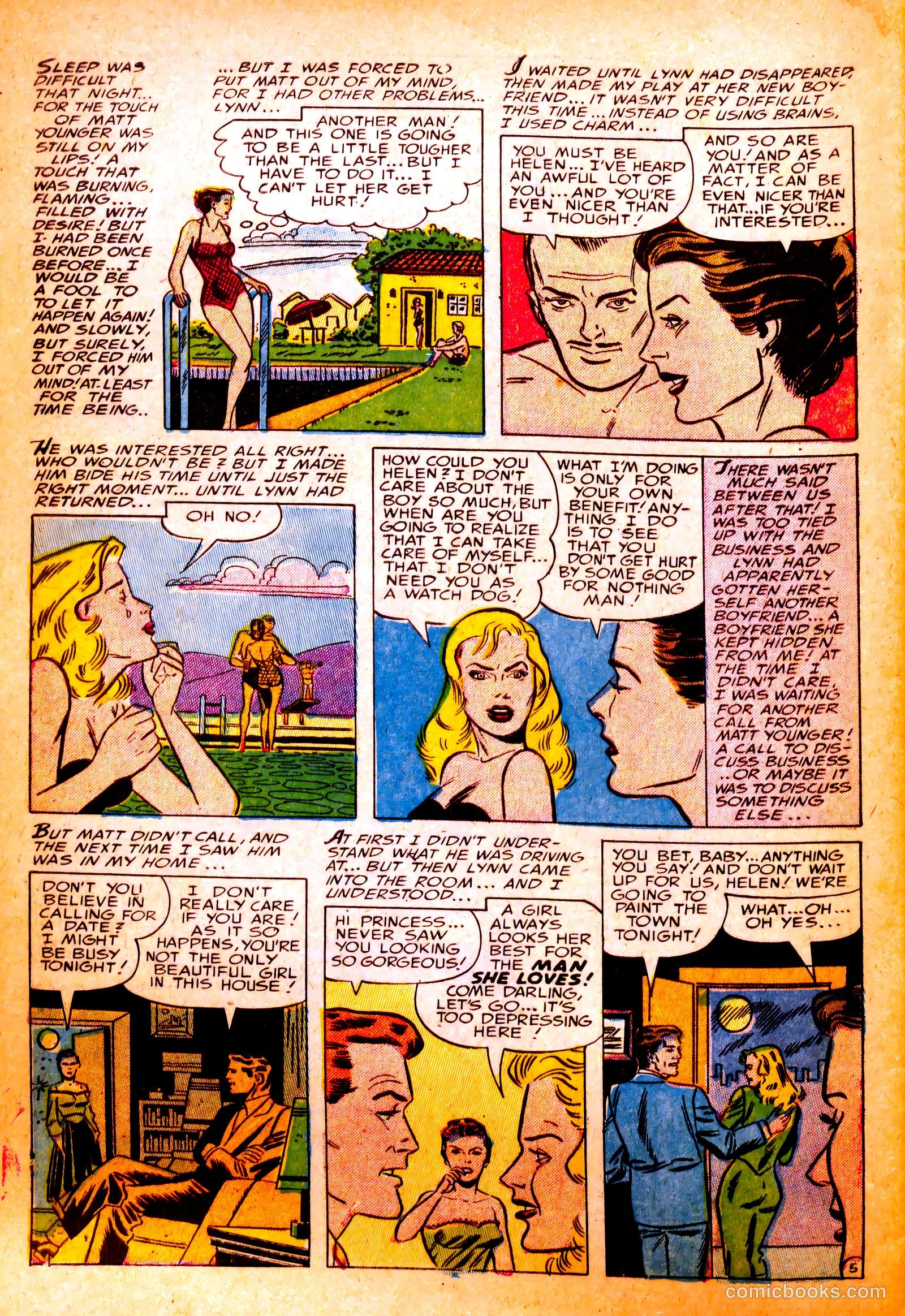 Ideal Romance #7 (1954) — page 32 of 36