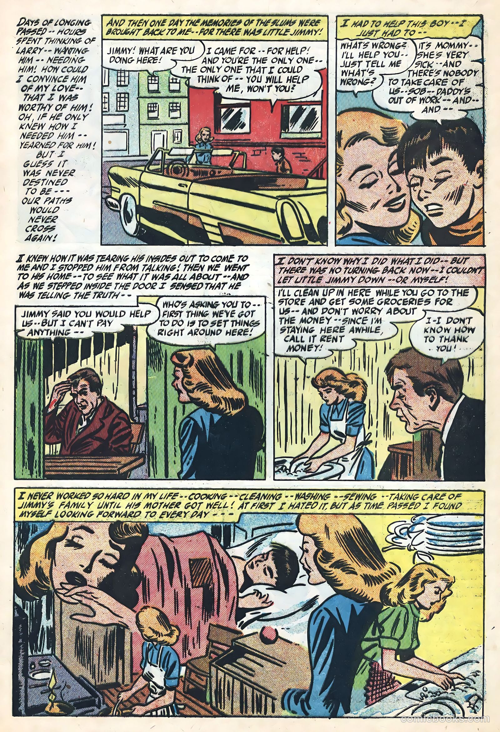 Ideal Romance #8 (1955) — page 9 of 36