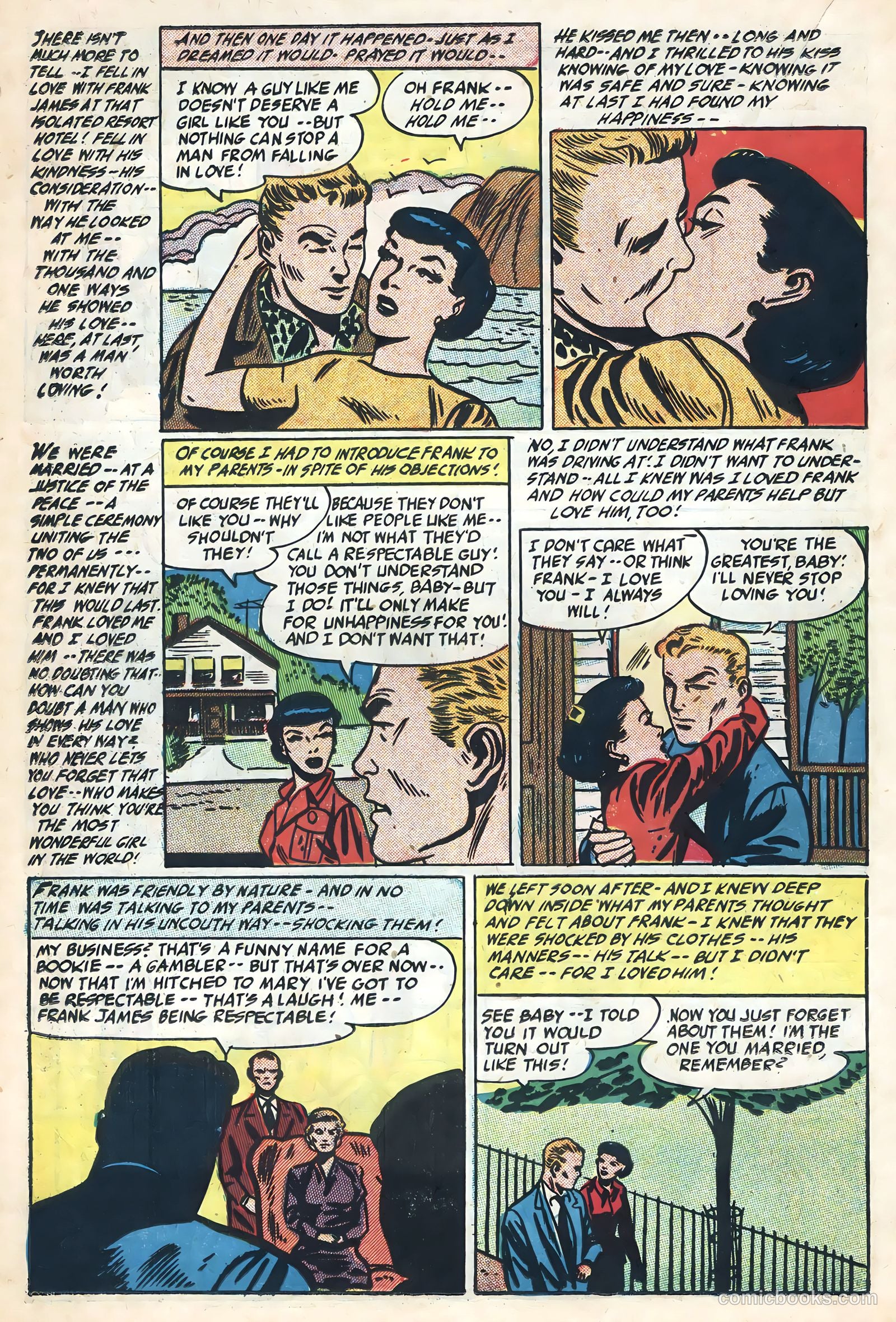 Ideal Romance #8 (1955) — page 16 of 36