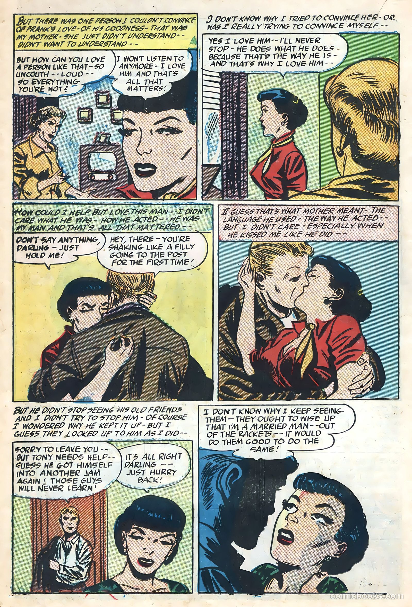 Ideal Romance #8 (1955) — page 18 of 36