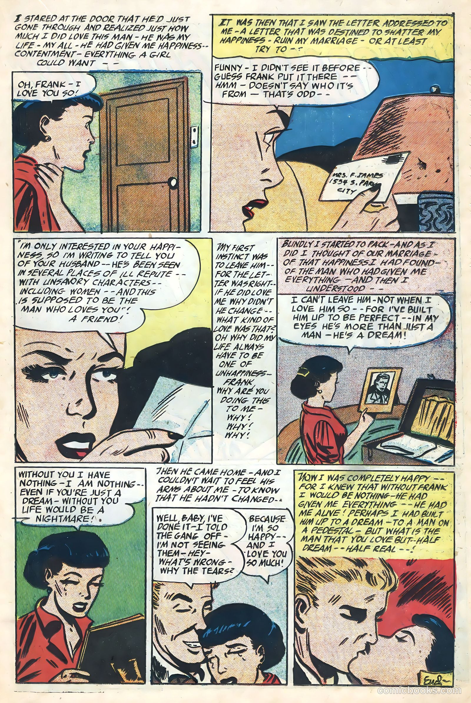 Ideal Romance #8 (1955) — page 19 of 36