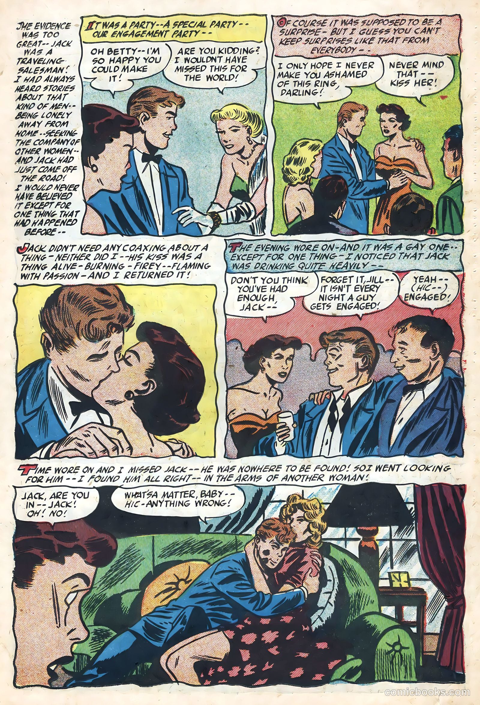 Ideal Romance #8 (1955) — page 21 of 36