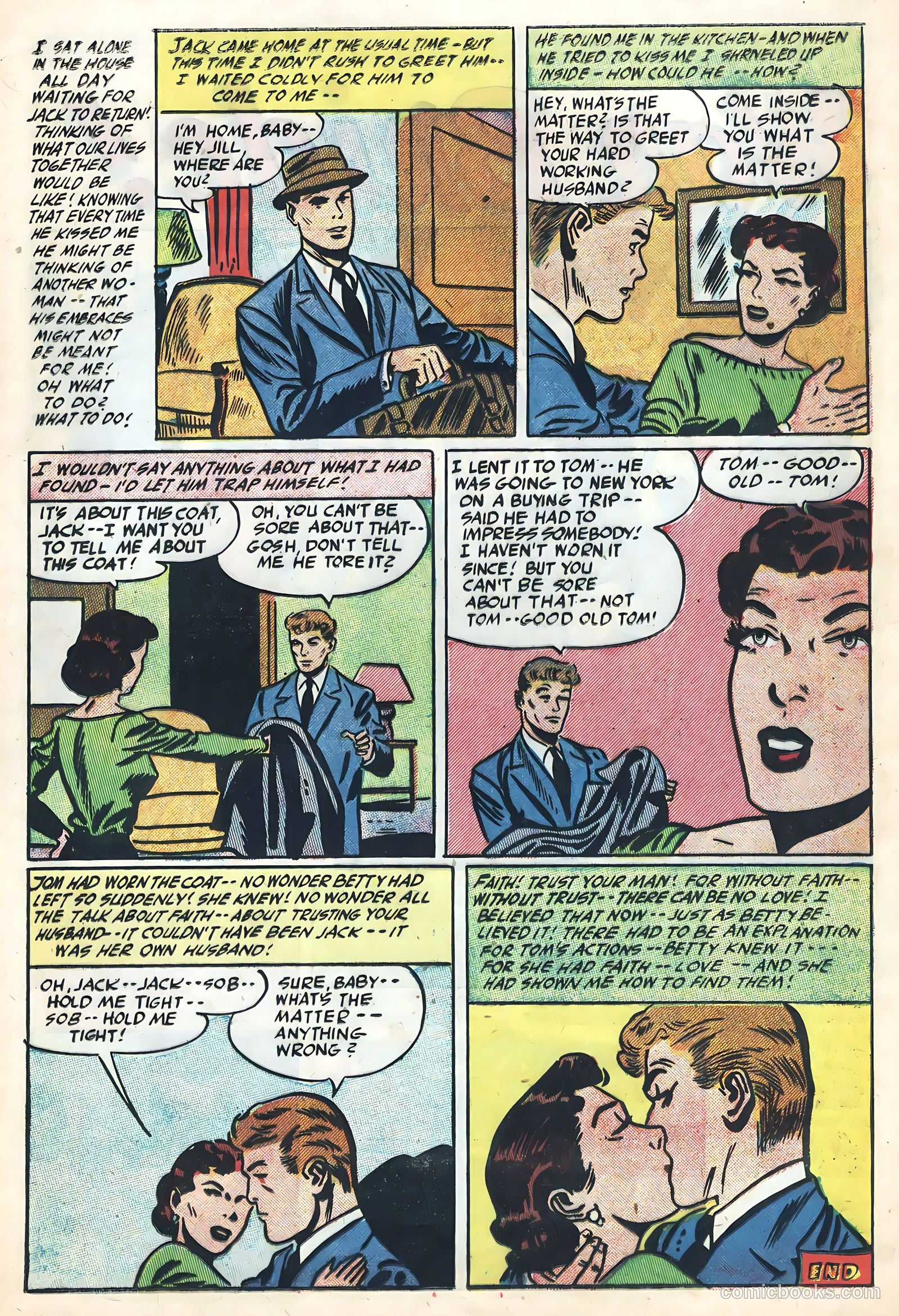 Ideal Romance #8 (1955) — page 25 of 36