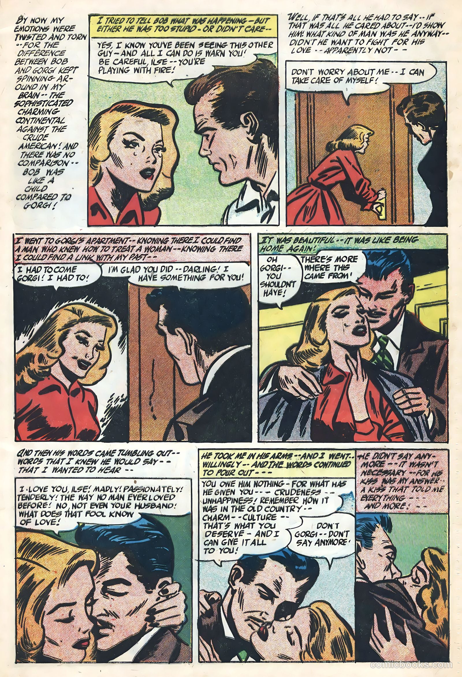 Ideal Romance #8 (1955) — page 31 of 36