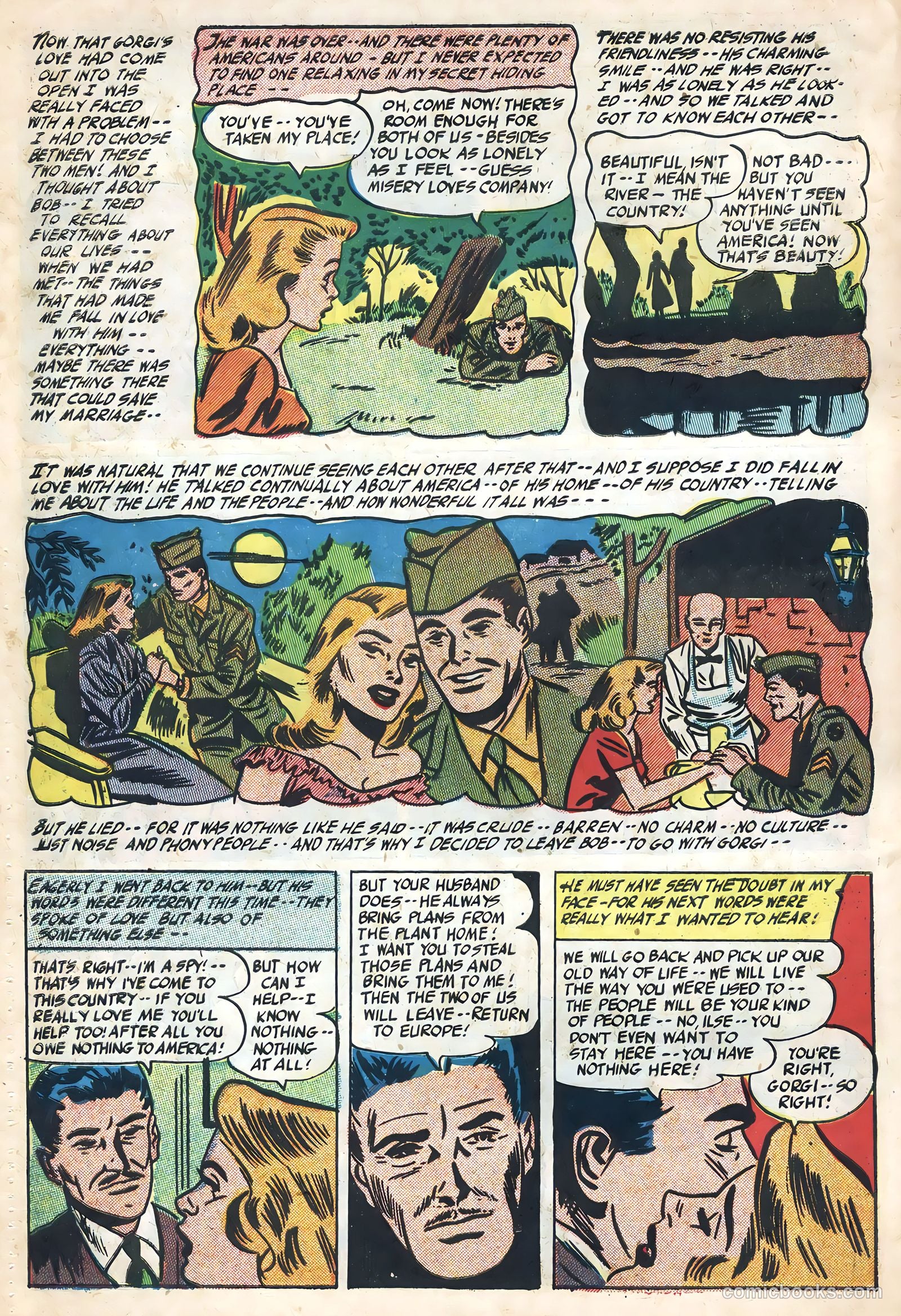 Ideal Romance #8 (1955) — page 32 of 36