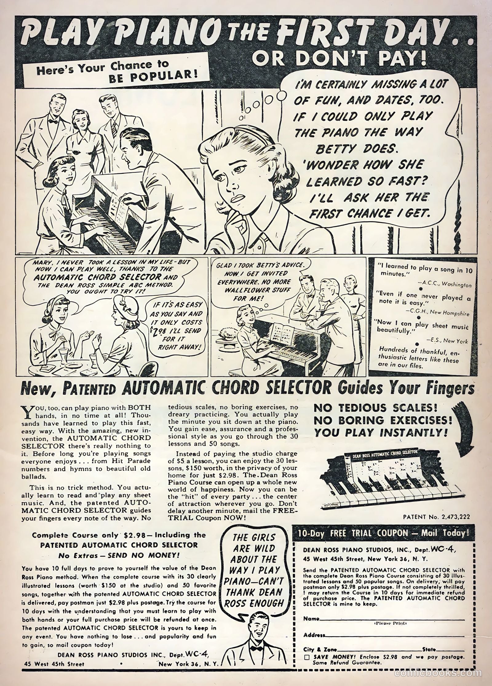 Ideal Romance #8 (1955) — page 35 of 36
