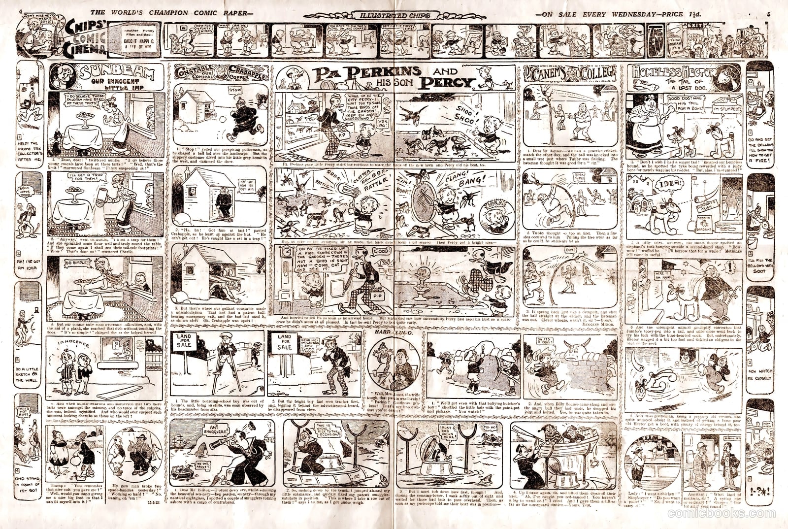 Illustrated Chips #1654 (1922) — page 5 of 9