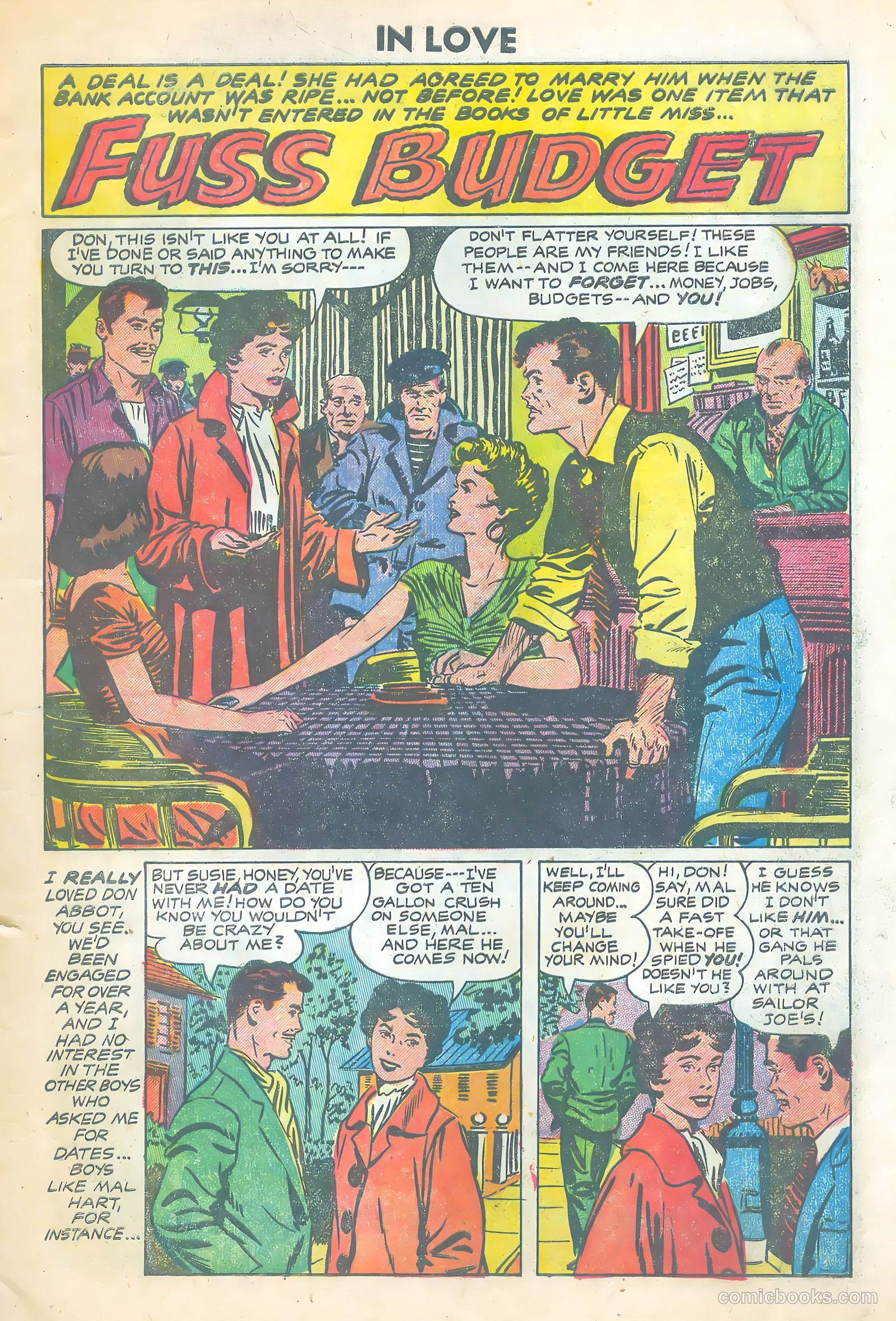 In Love #5 (1955) — page 3 of 36