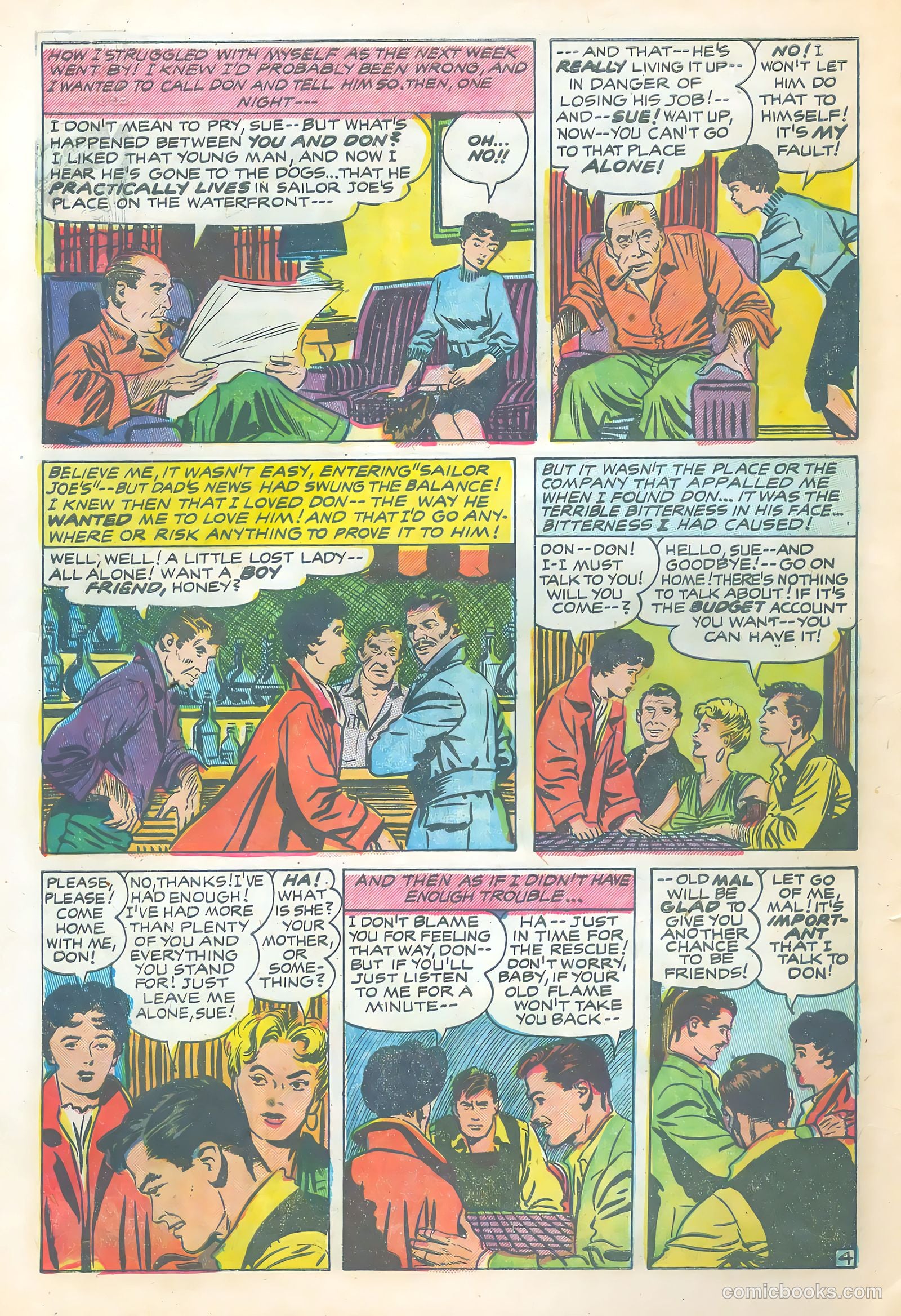 In Love #5 (1955) — page 6 of 36