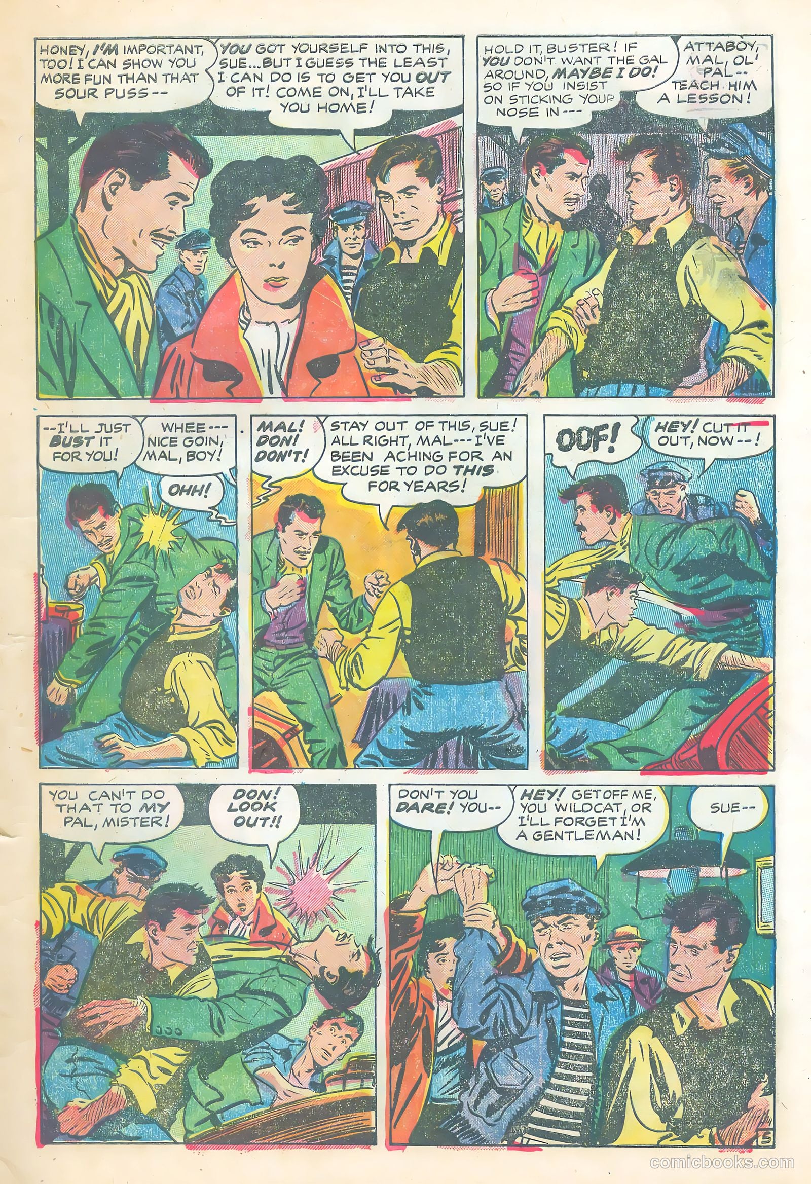 In Love #5 (1955) — page 7 of 36