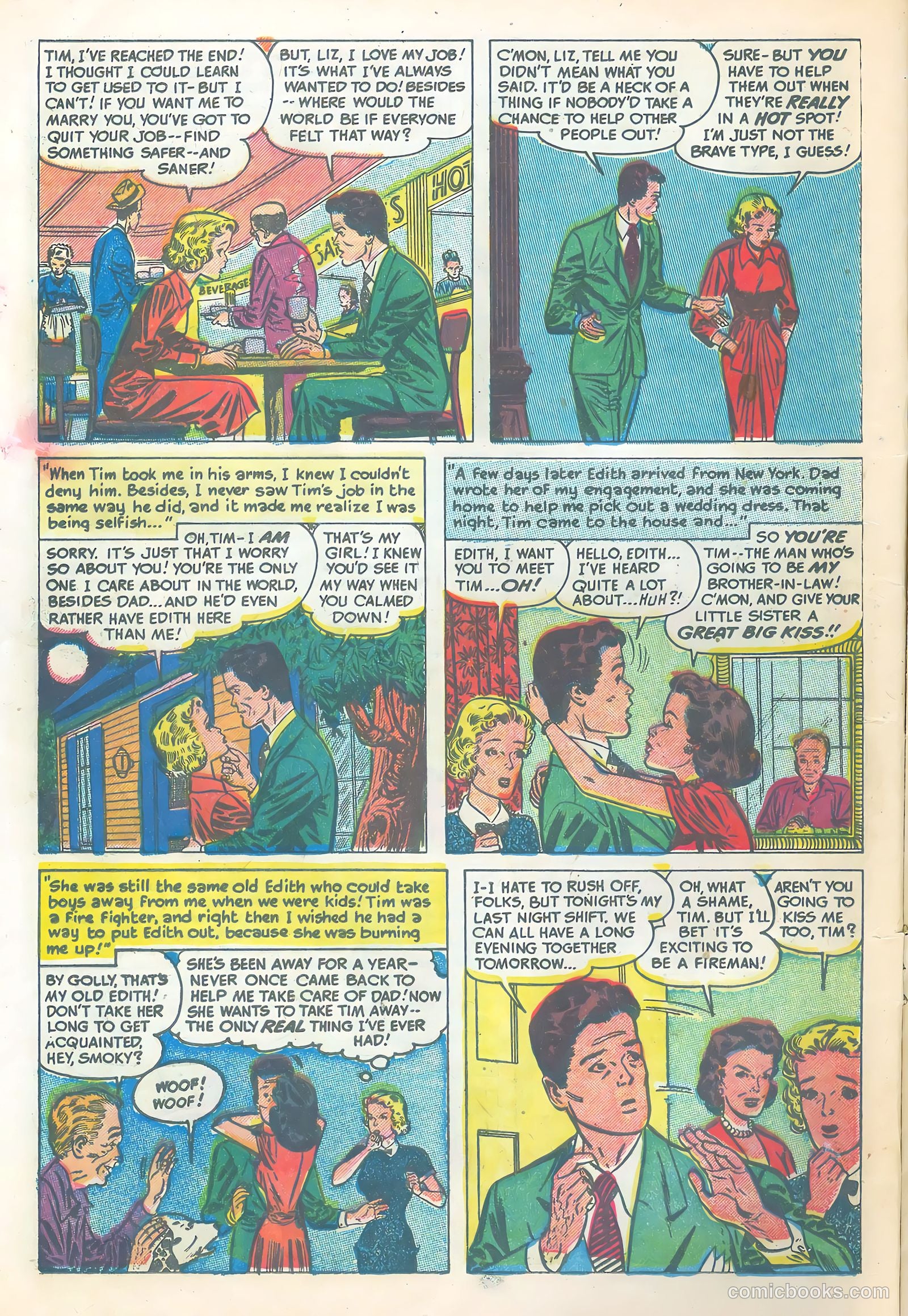 In Love #5 (1955) — page 16 of 36