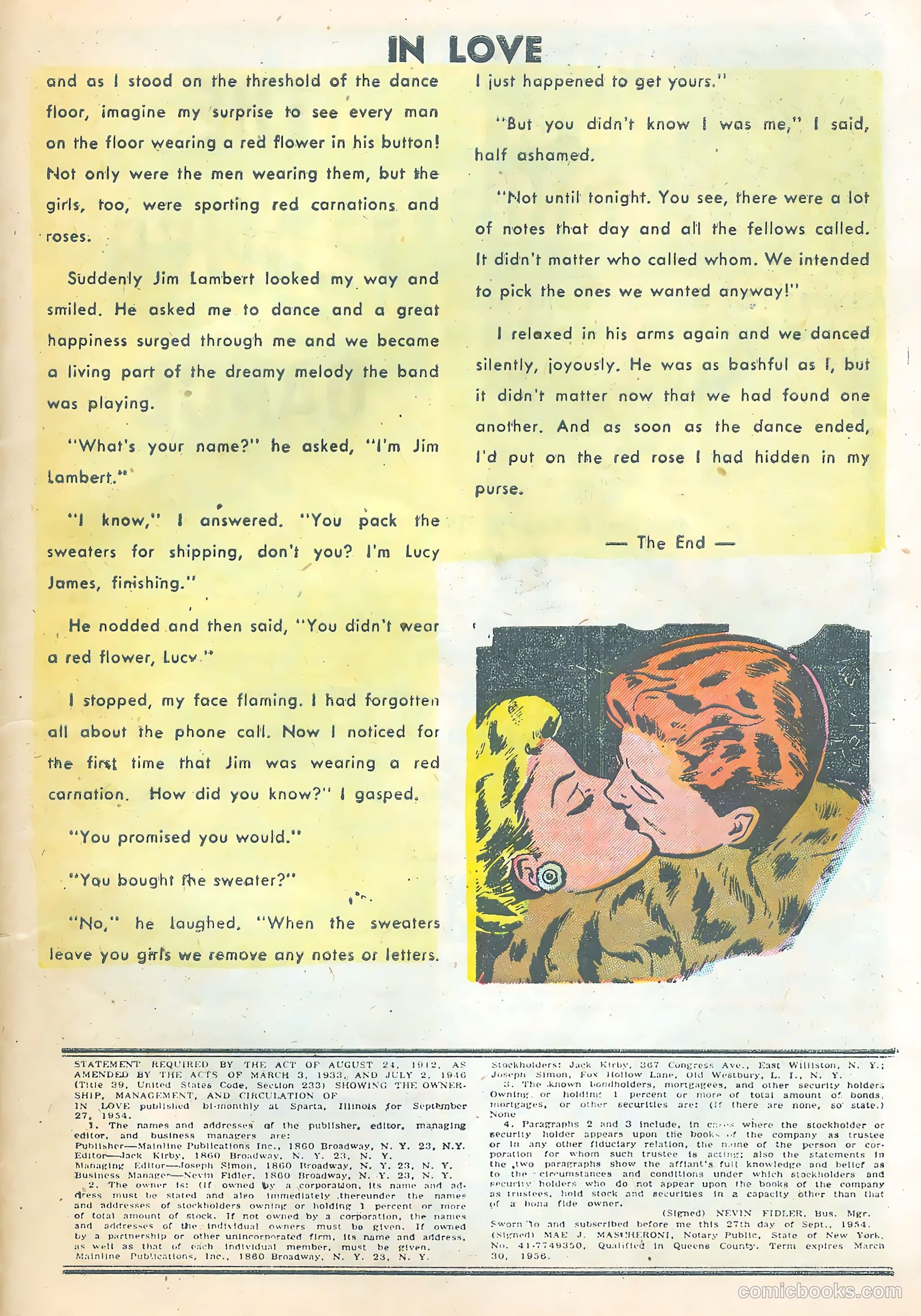 In Love #5 (1955) — page 27 of 36