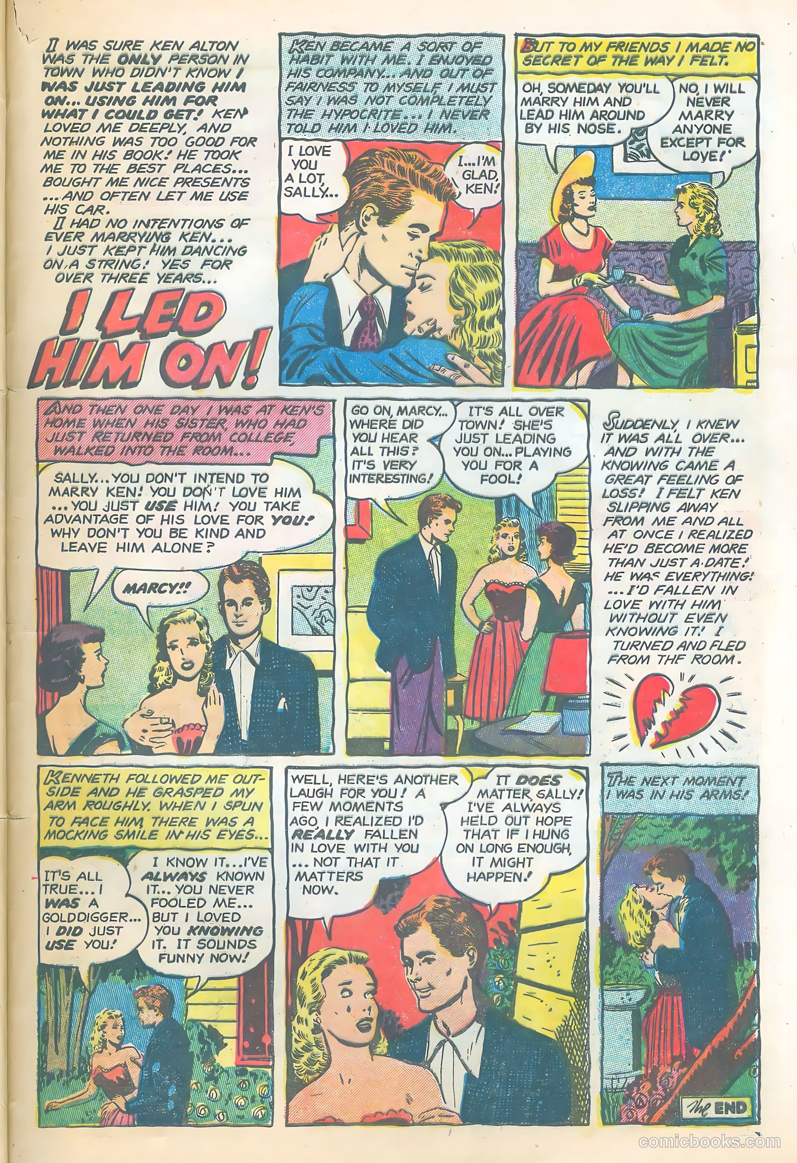 In Love #5 (1955) — page 33 of 36
