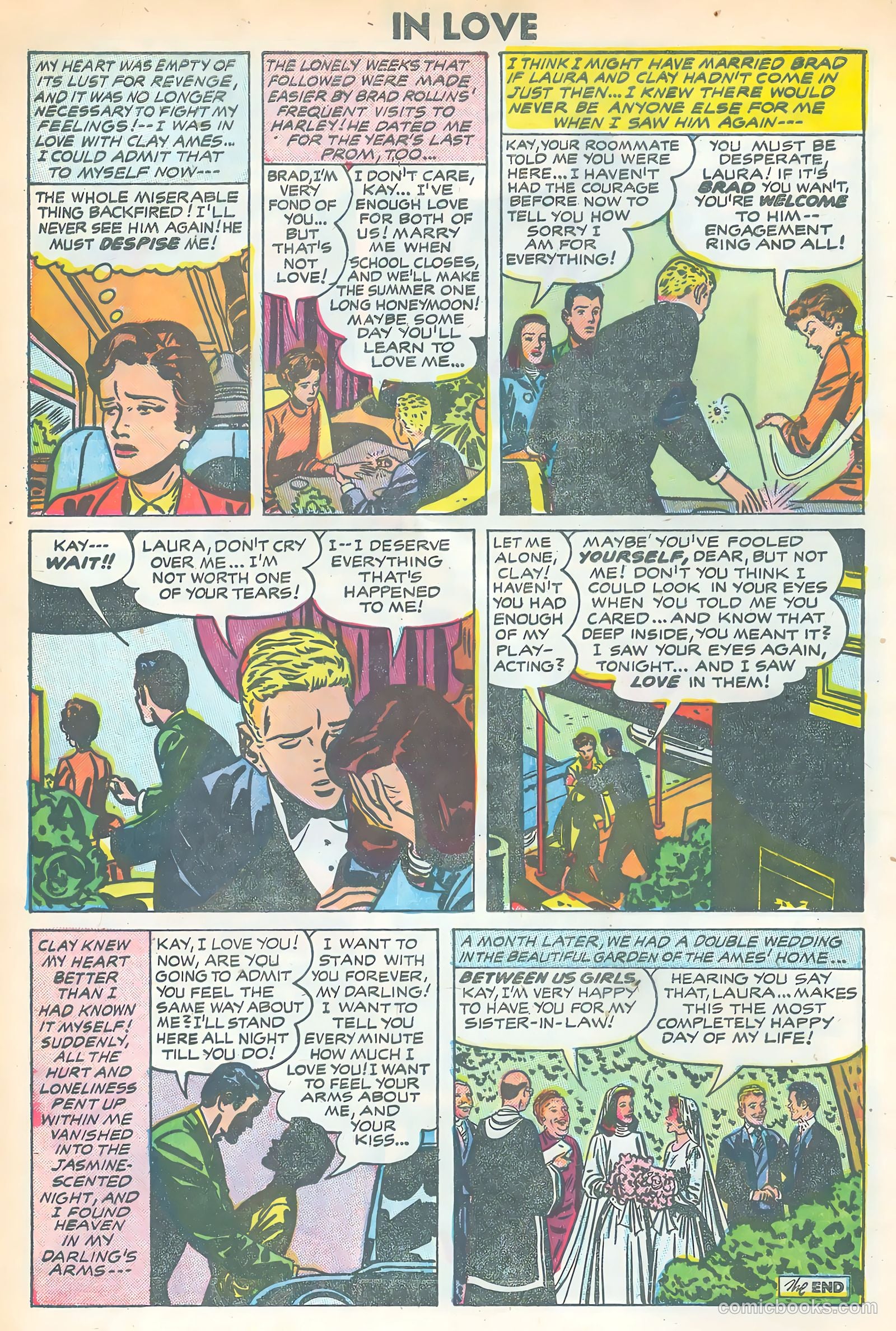 In Love #6 (1955) — page 8 of 36