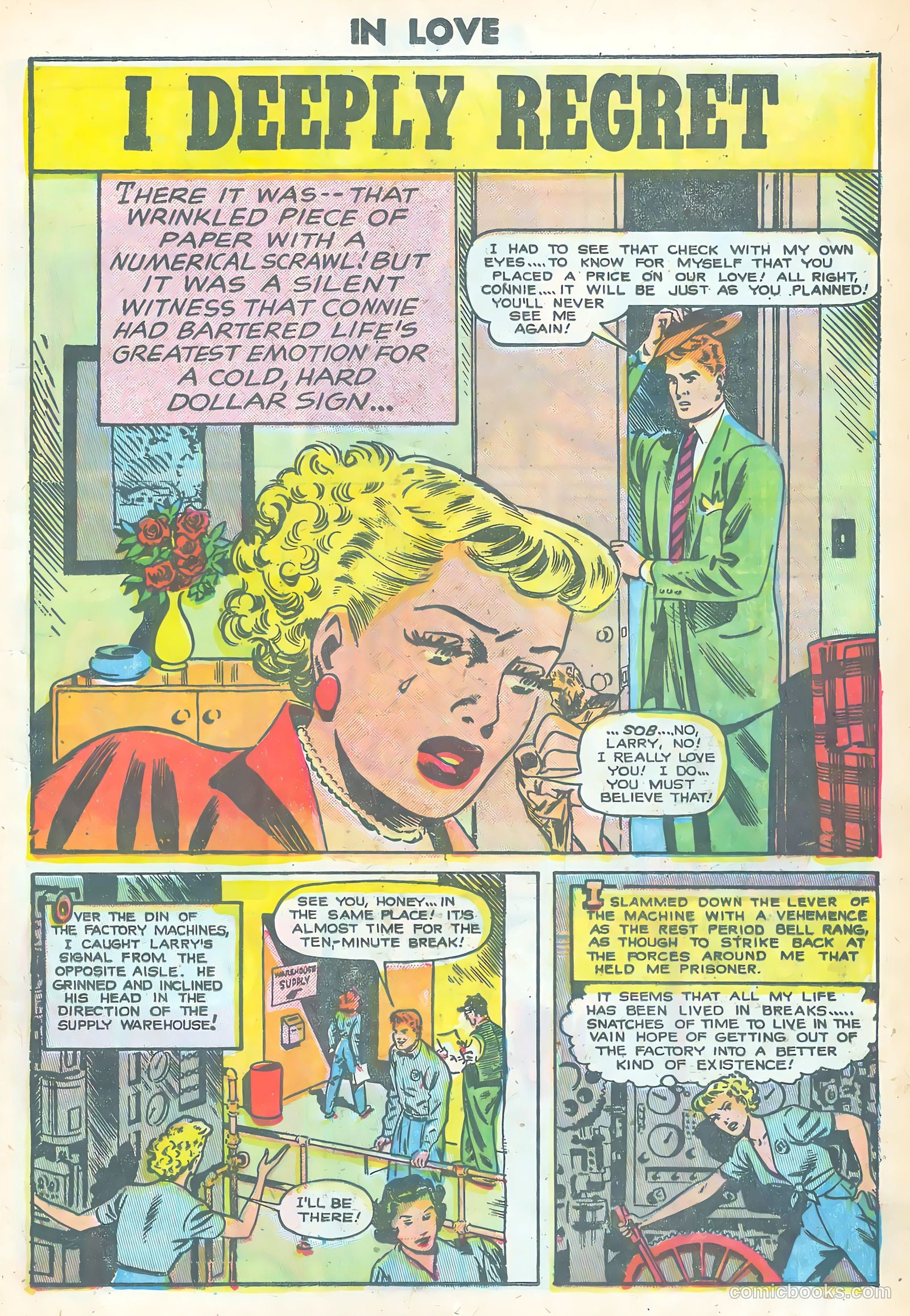In Love #6 (1955) — page 13 of 36