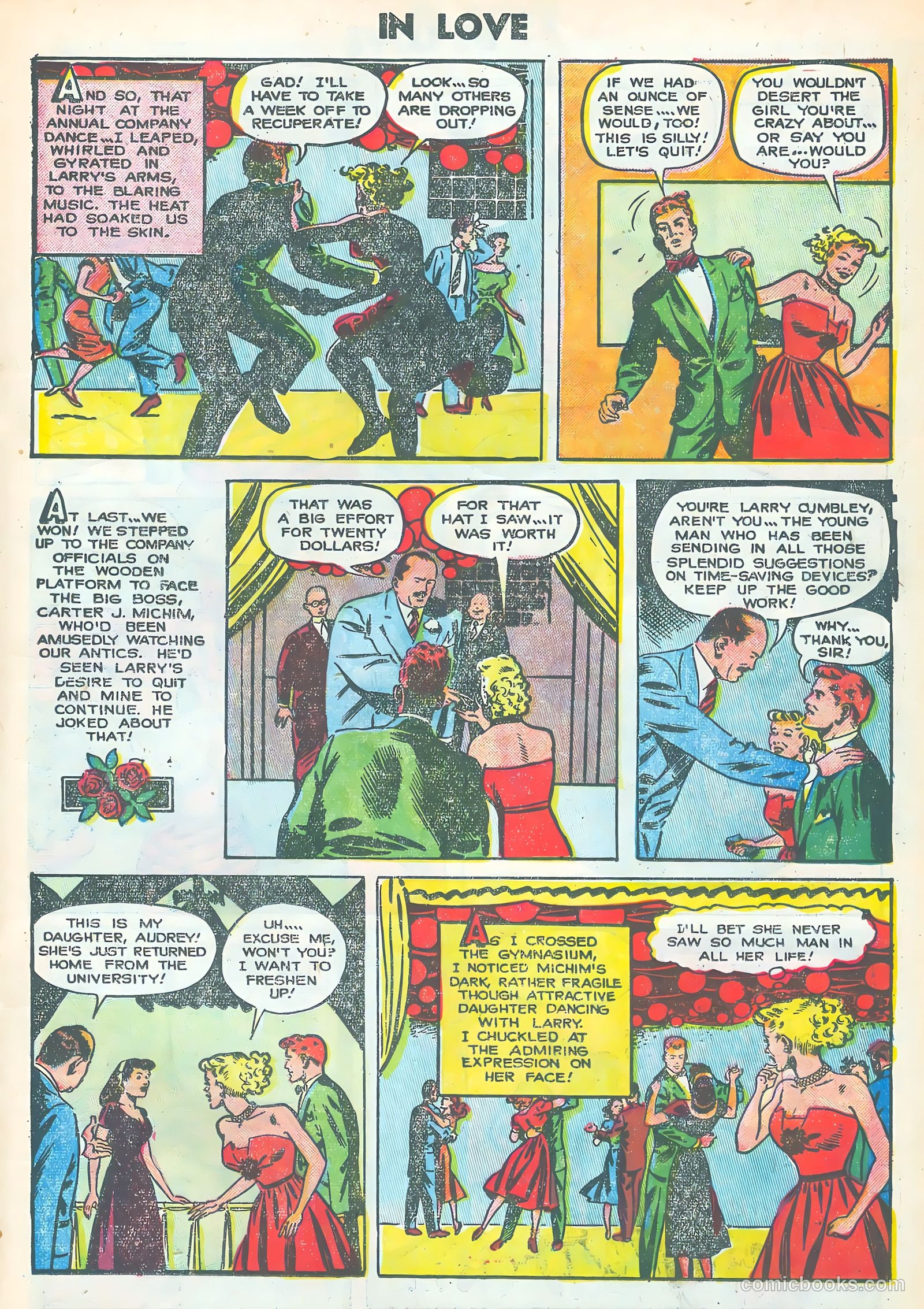 In Love #6 (1955) — page 15 of 36