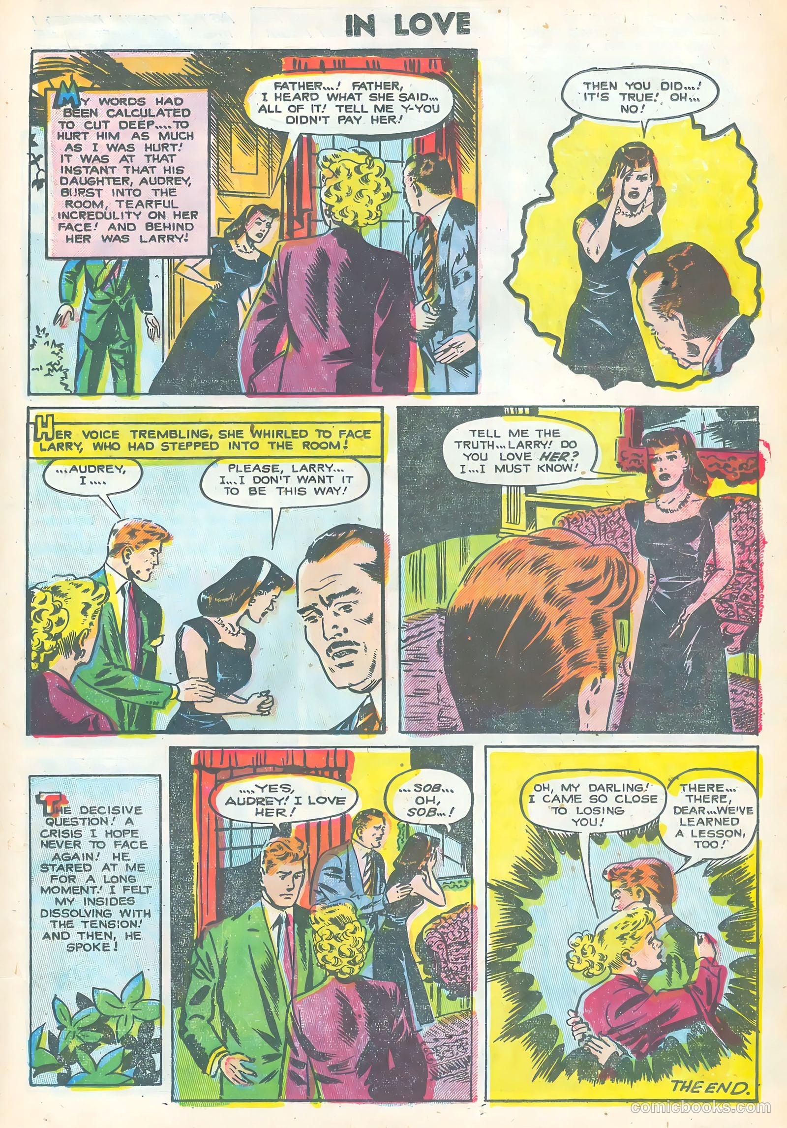 In Love #6 (1955) — page 23 of 36