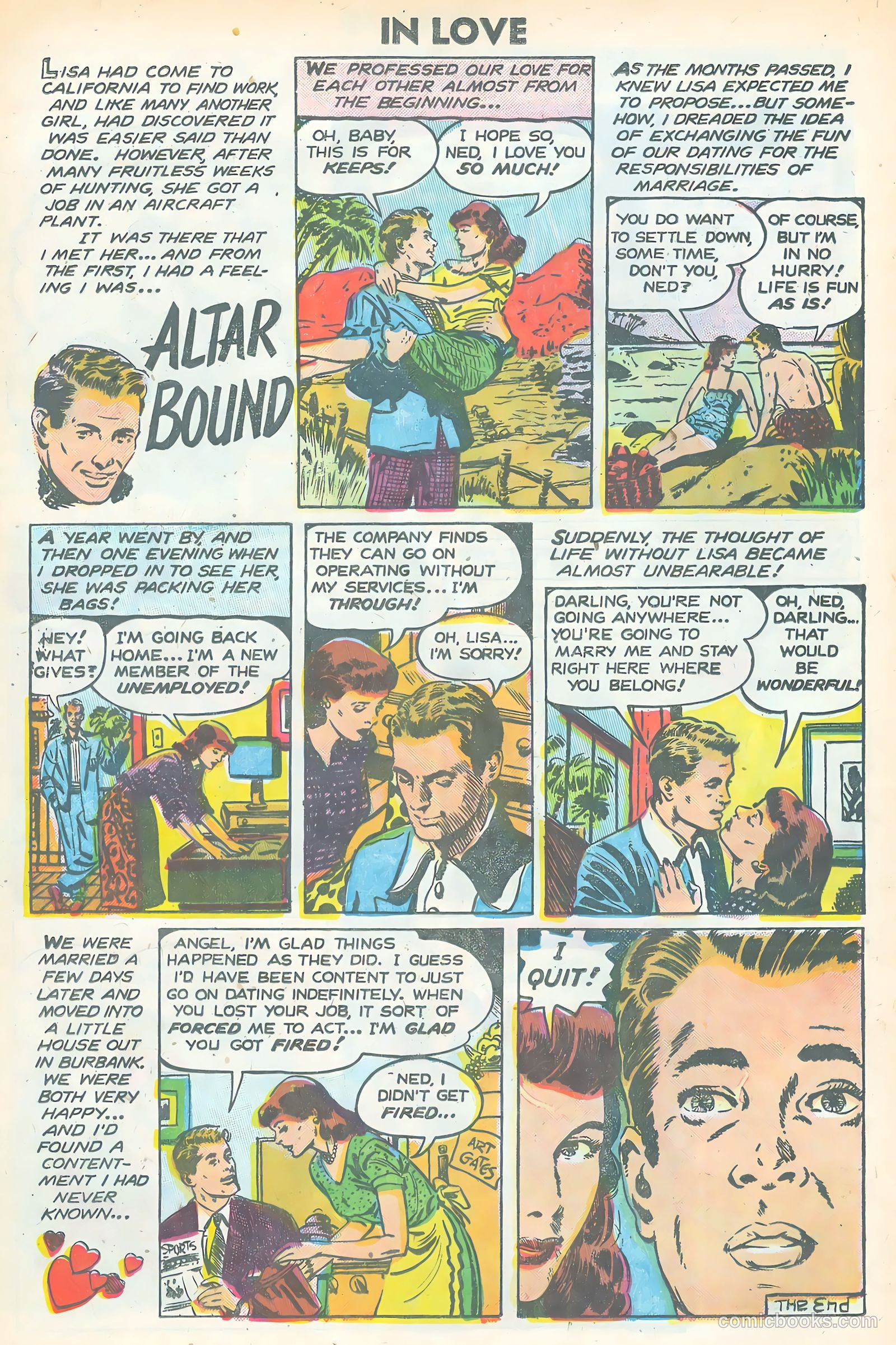 In Love #6 (1955) — page 24 of 36