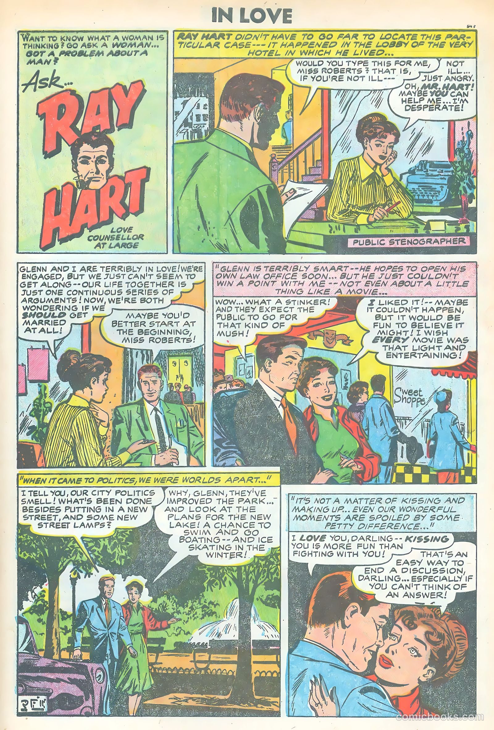In Love #6 (1955) — page 29 of 36